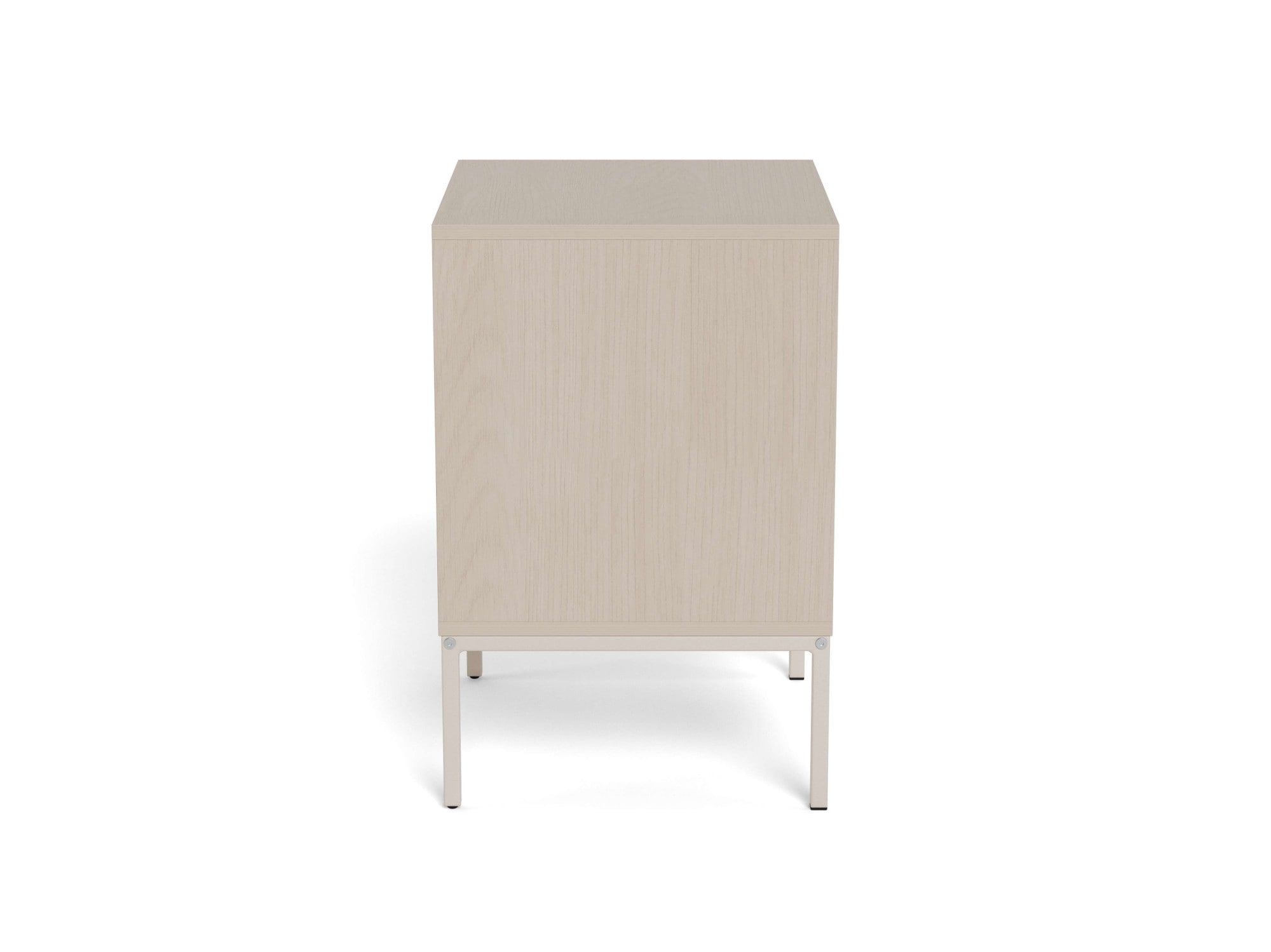 ACTONA GROUP Nachttisch »Palmdale, Nachtkommode, Nako« 2 Schubladen, Metallgestell, 45.6x40x61