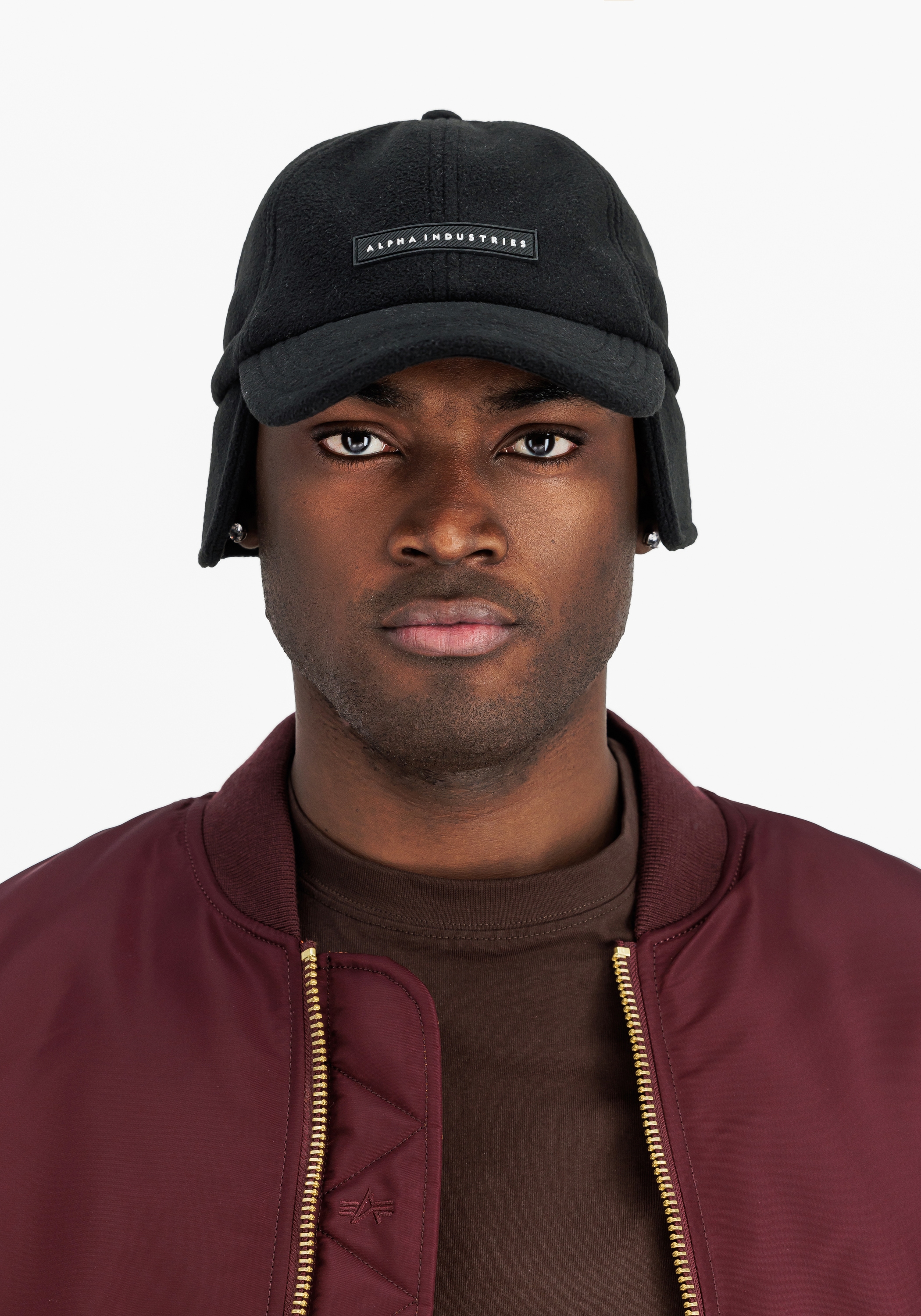 Alpha Industries Casquette de camionneur »Snow Cap Rubber Logo«