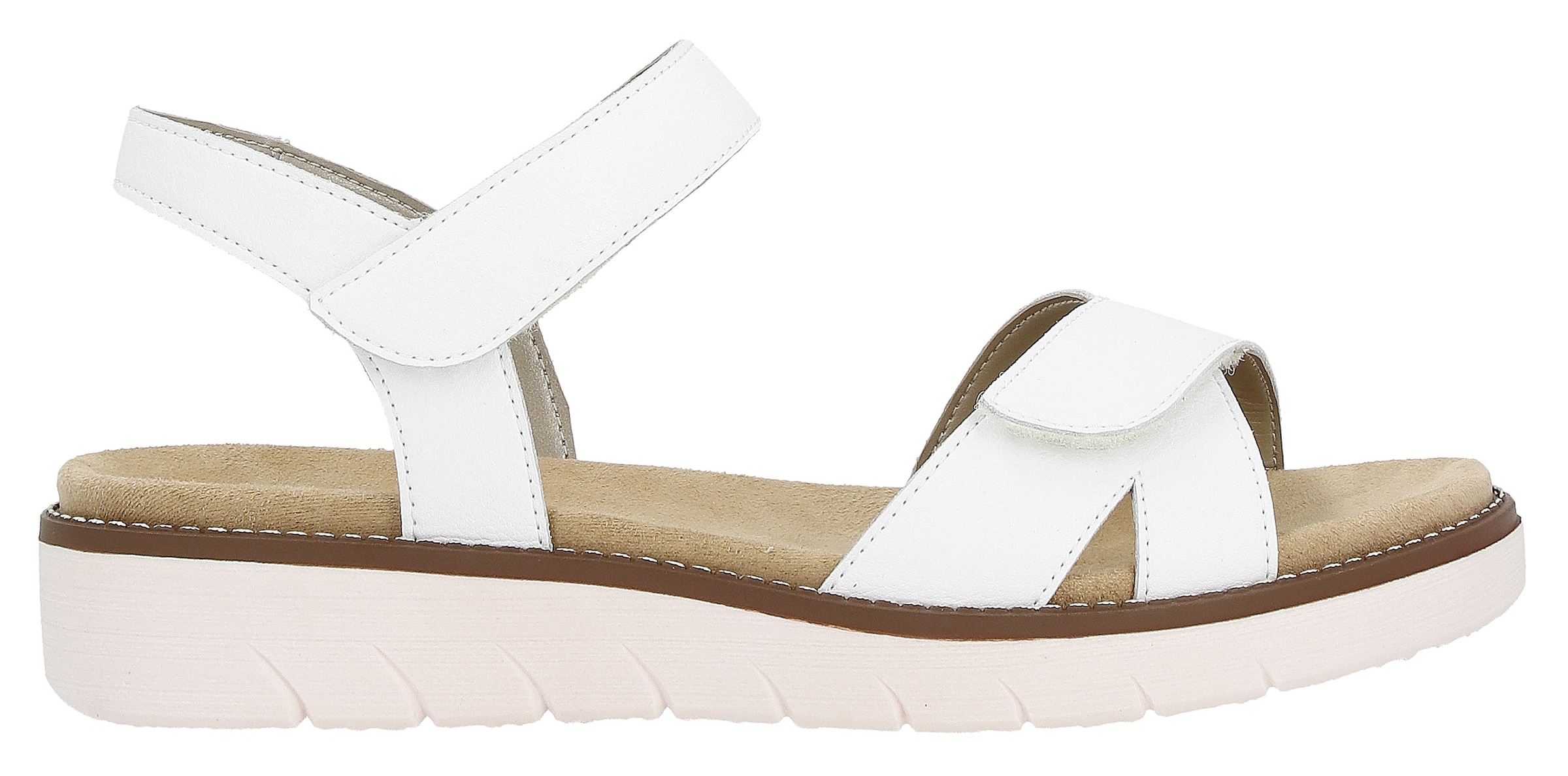 Remonte Riemchensandale  , Plateau, Sommerschuh, Sandalette mit Lite ´n Soft Ausstattung