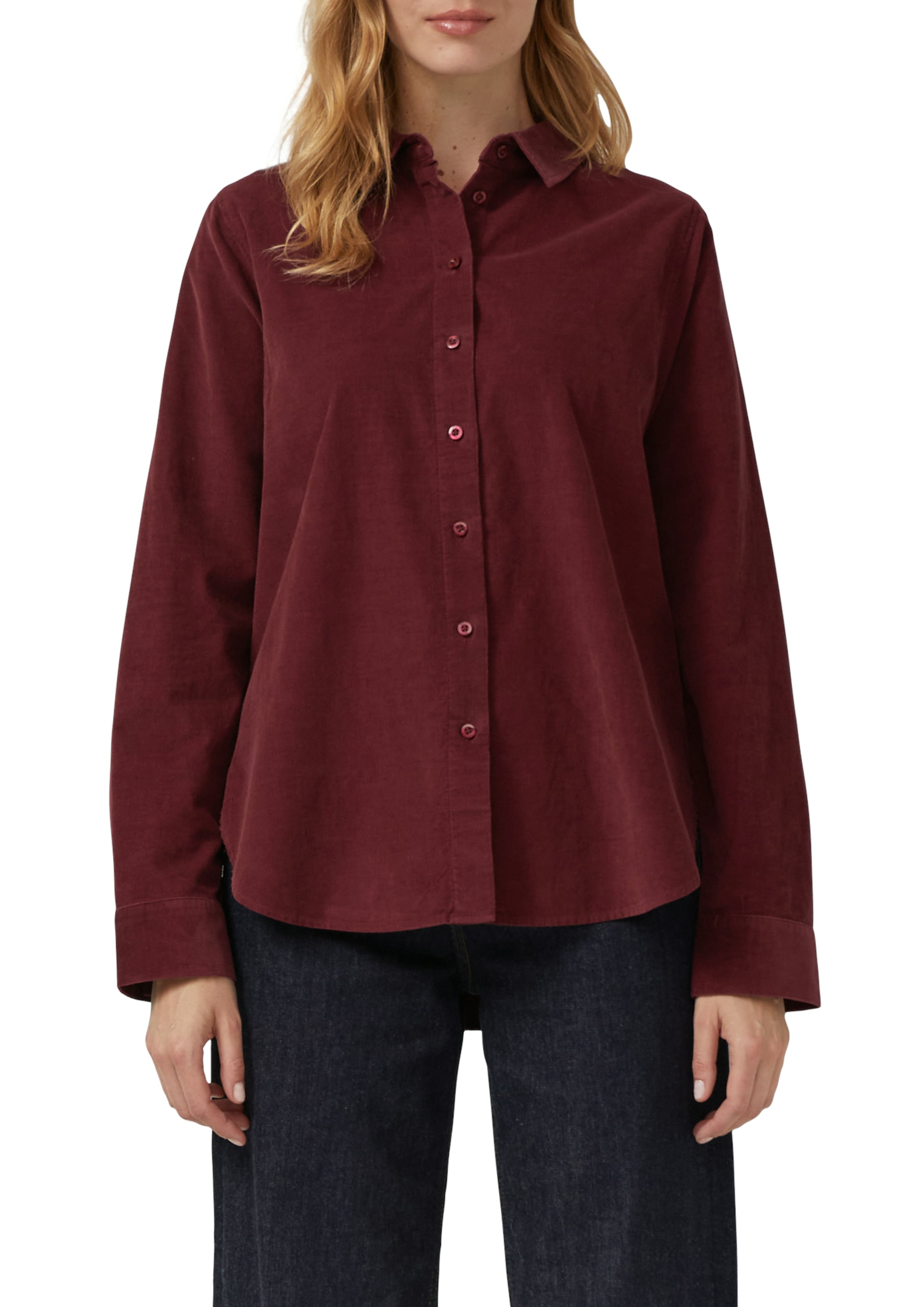 Image of s.Oliver Hemdbluse aus Feincord, Relaxed Fit