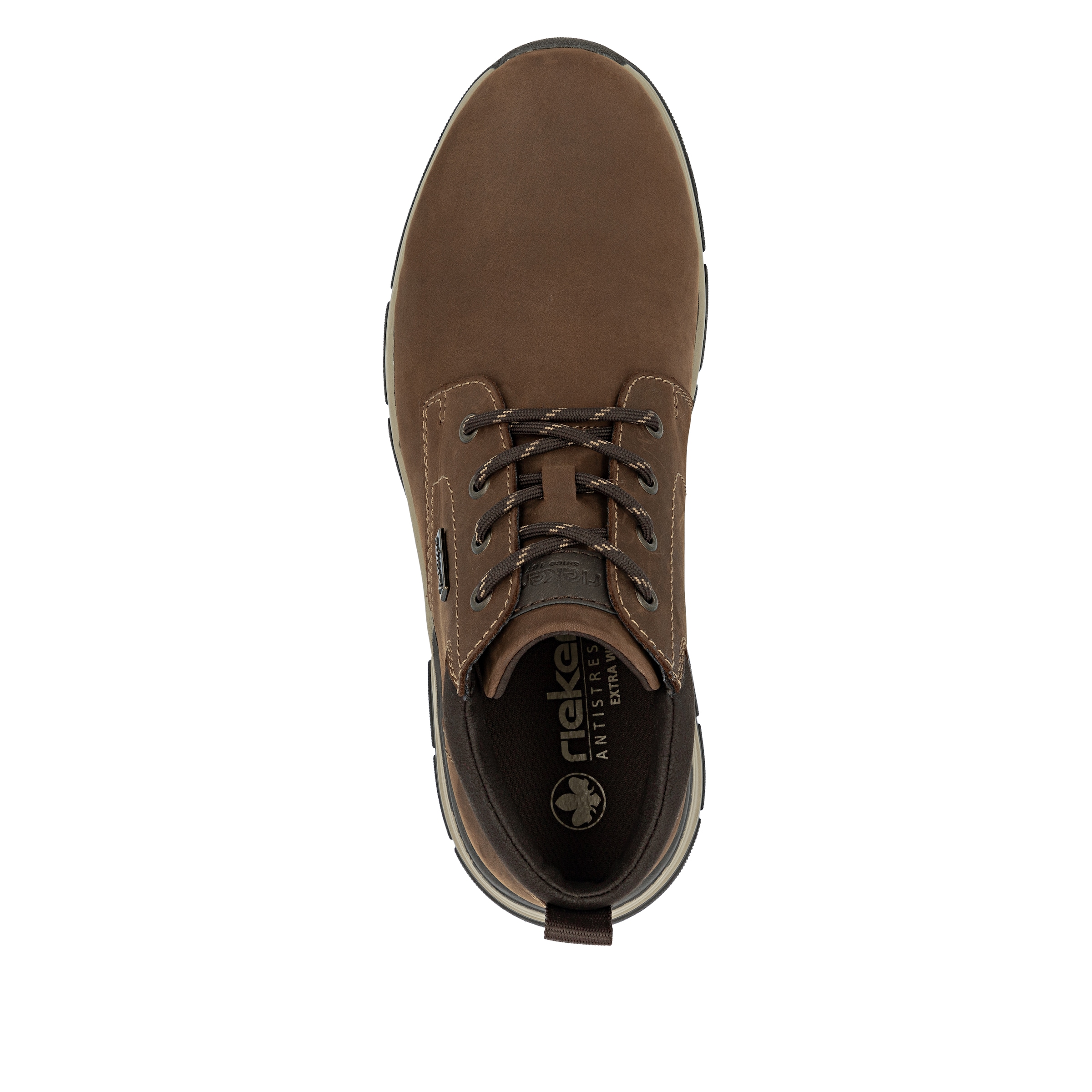 Rieker Bottines à lacets  bottine, boots décontractés avec rembourrage col en laine, membrane TEX