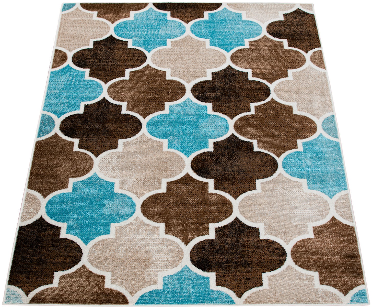 Image of Paco Home Teppich »Metro 166«, rechteckig, 8 mm Höhe, Kurzflor, Ornamente, ideal Wohnzimmer & Schlafzimmer bei Ackermann Versand Schweiz