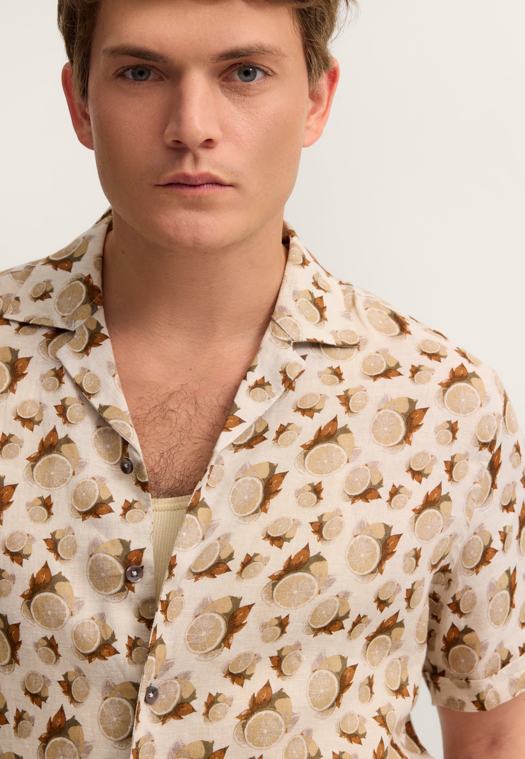 bugatti Chemise à manches courtes Modern Fit avec un imprimé