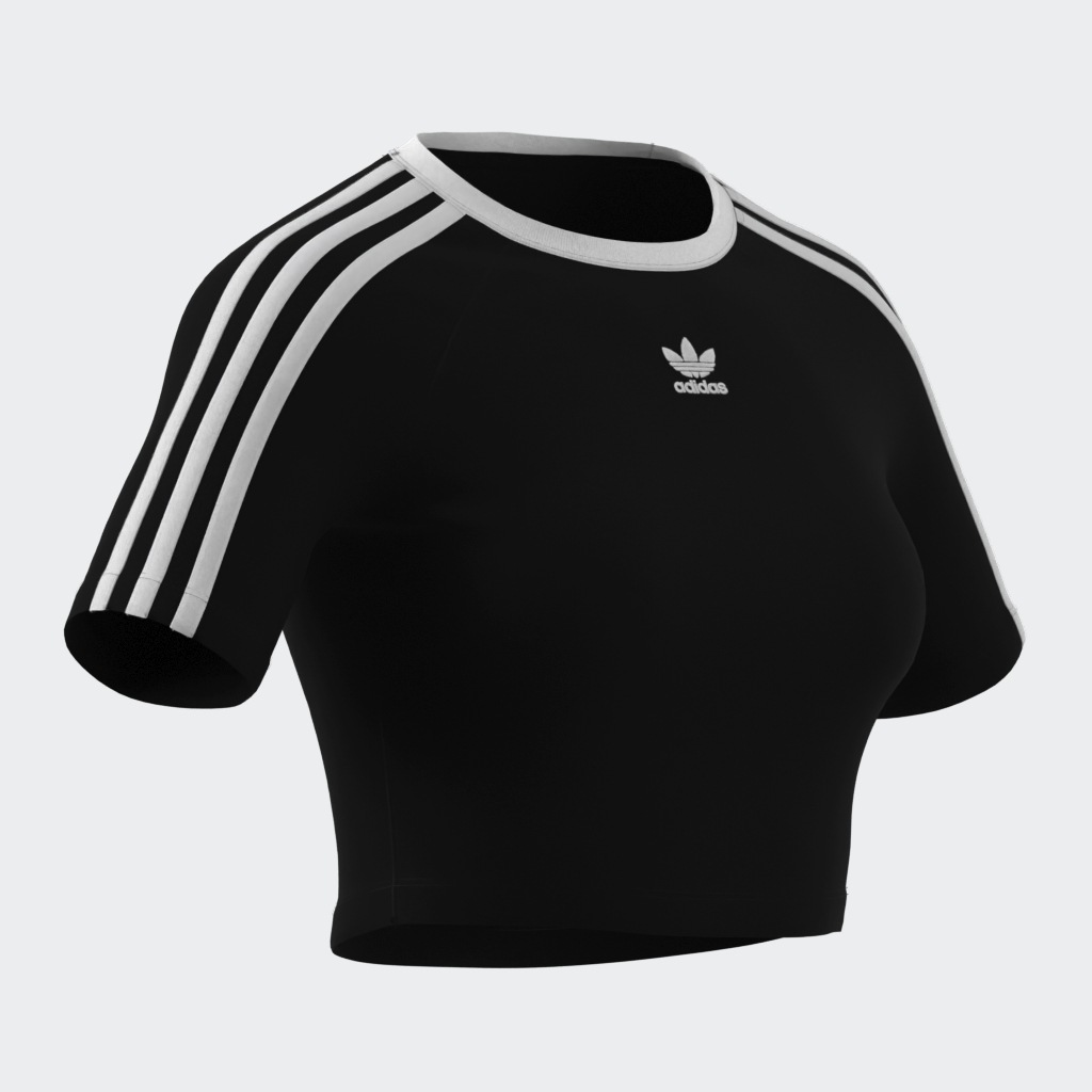 adidas Originals T-Shirt »3 S BABY TEE«