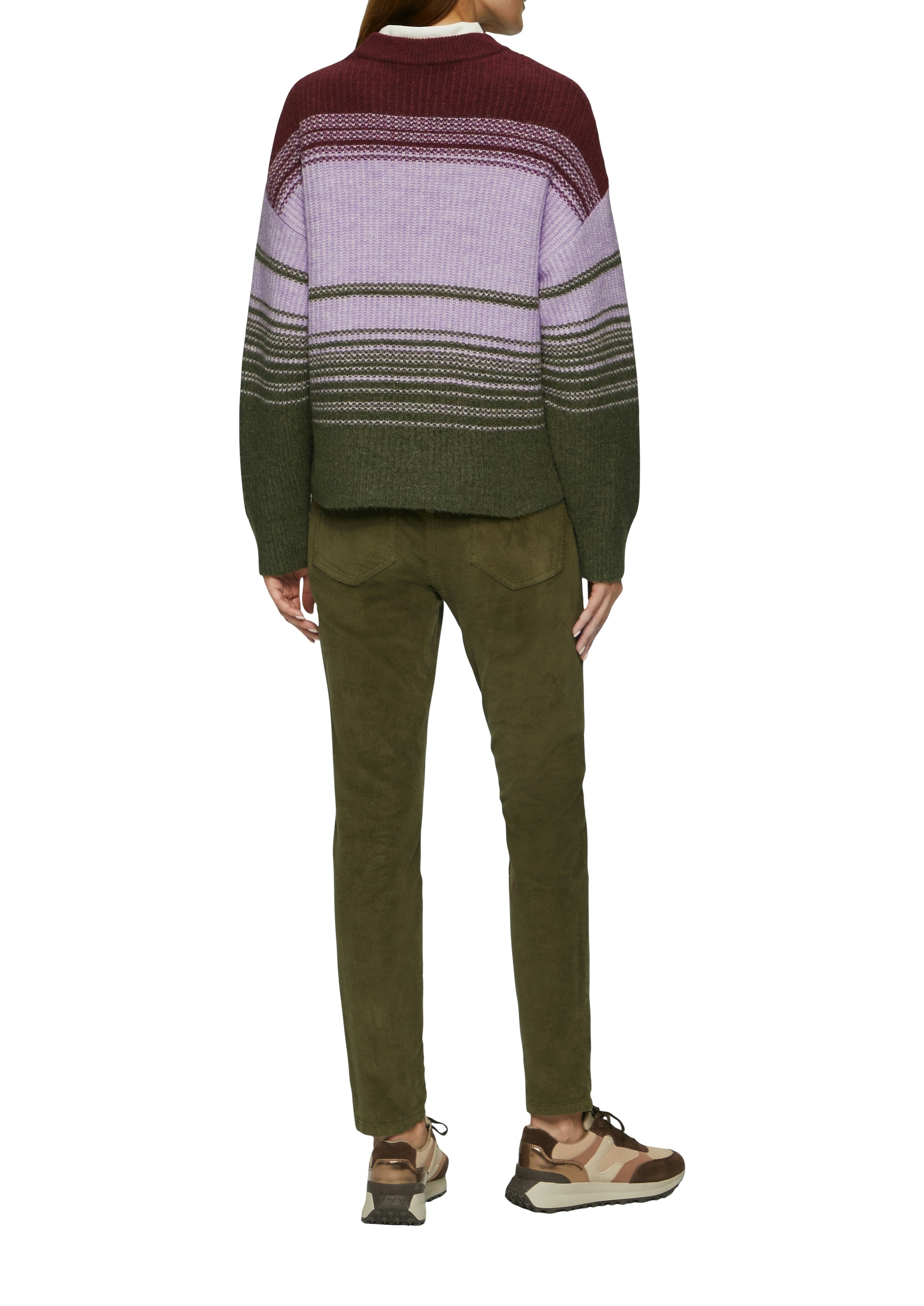 s.Oliver Pull en tricot avec motif intarsia