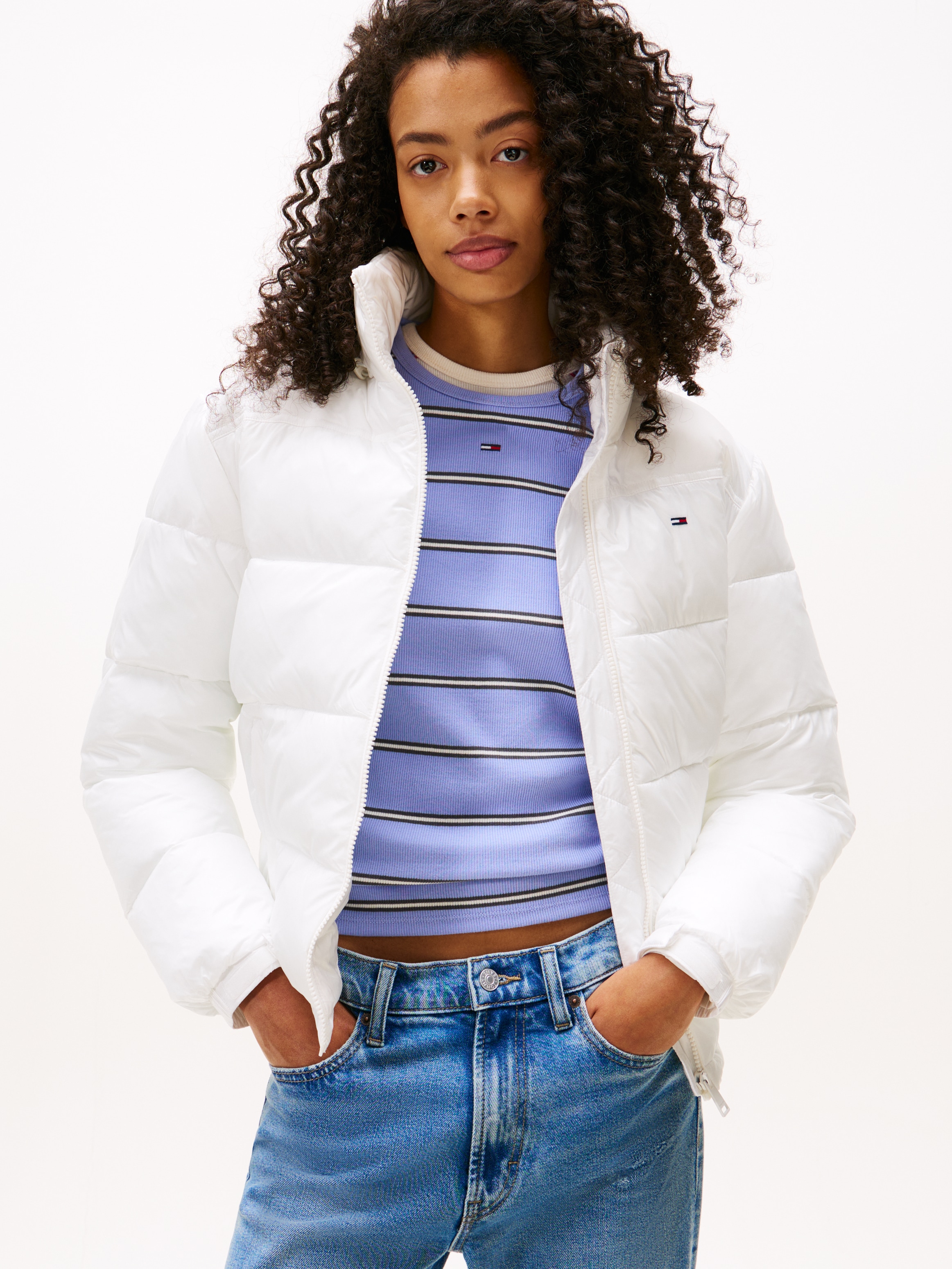 Tommy Jeans Veste matelassée »TJW PCKBL HOOD ESS PUFFER EXT«