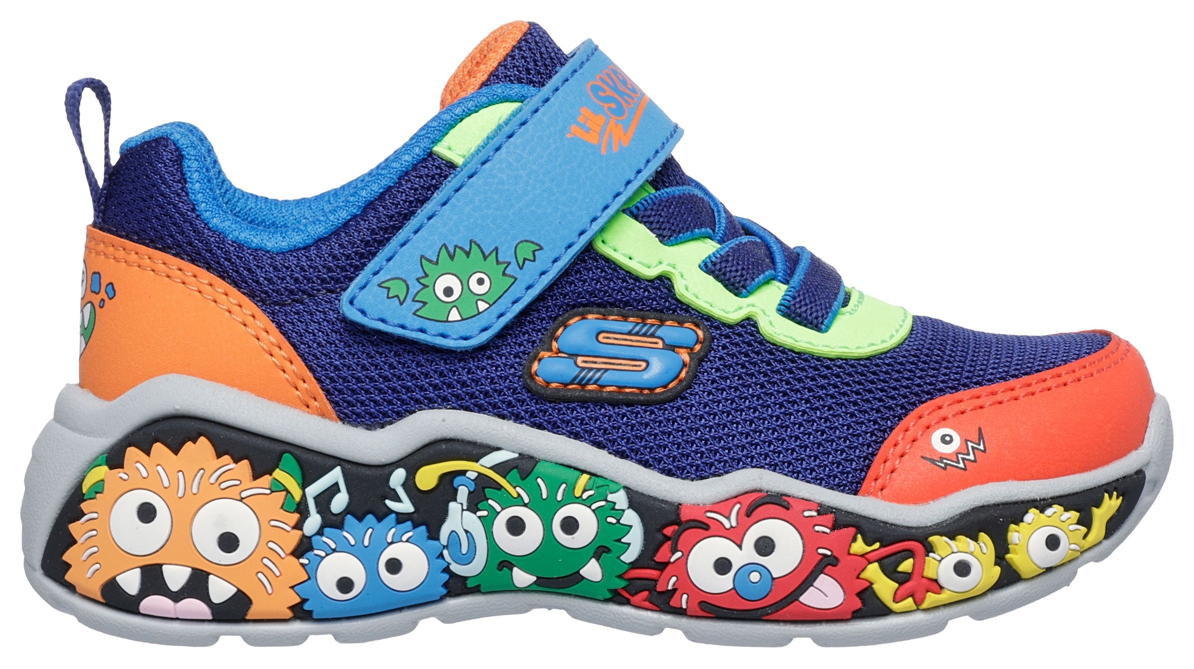 Skechers Chaussures de marche »PLAY SCENE«  Freizeitschuh mit bedruckter Sohle, Grössenschablone zum Download