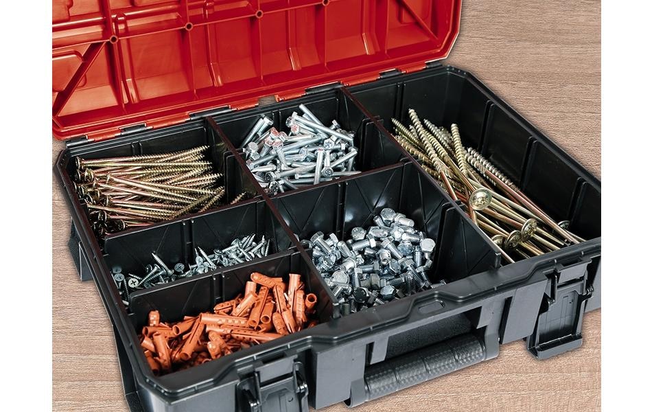 Einhell Werkzeugkoffer »E-Case S-F 10-teilig«