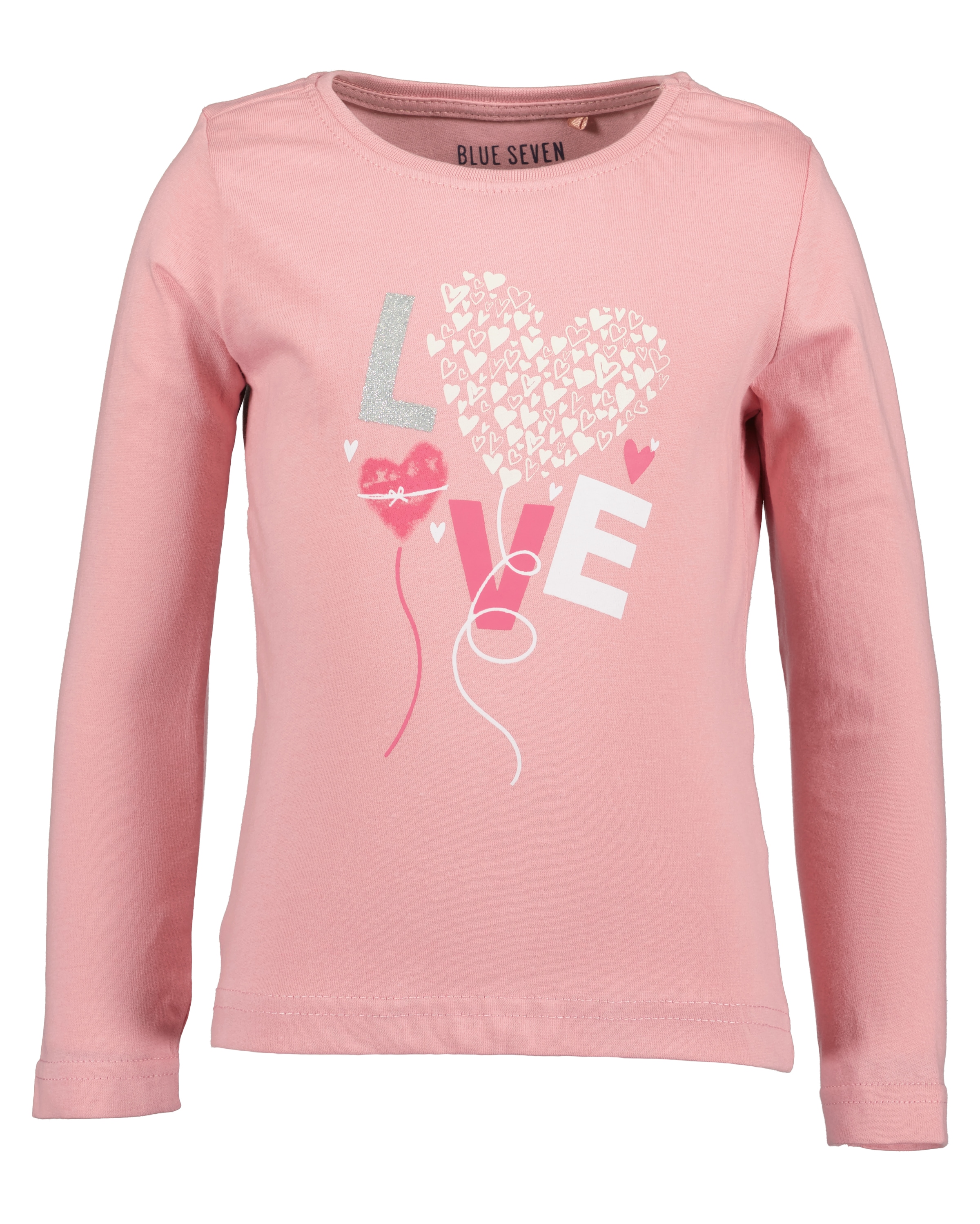 Blue Seven Langarmshirt, (Packung, 2 tlg.), mit tollen Frontmotiven