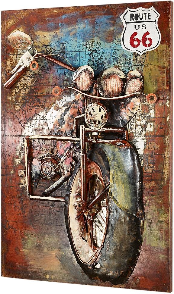 Image of locker Metallbild »3D ROUTE 66« bei Ackermann Versand Schweiz
