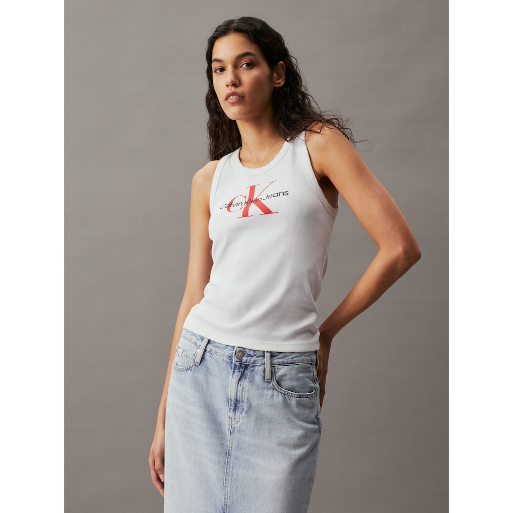 Calvin Klein Jeans Tanktop »ARCHIVAL MONOLOGO RIB TANK«