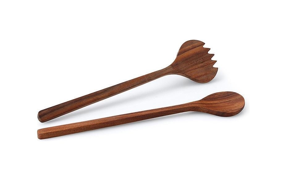 Image of Continenta Salatbesteck Holzart: Akazienholz