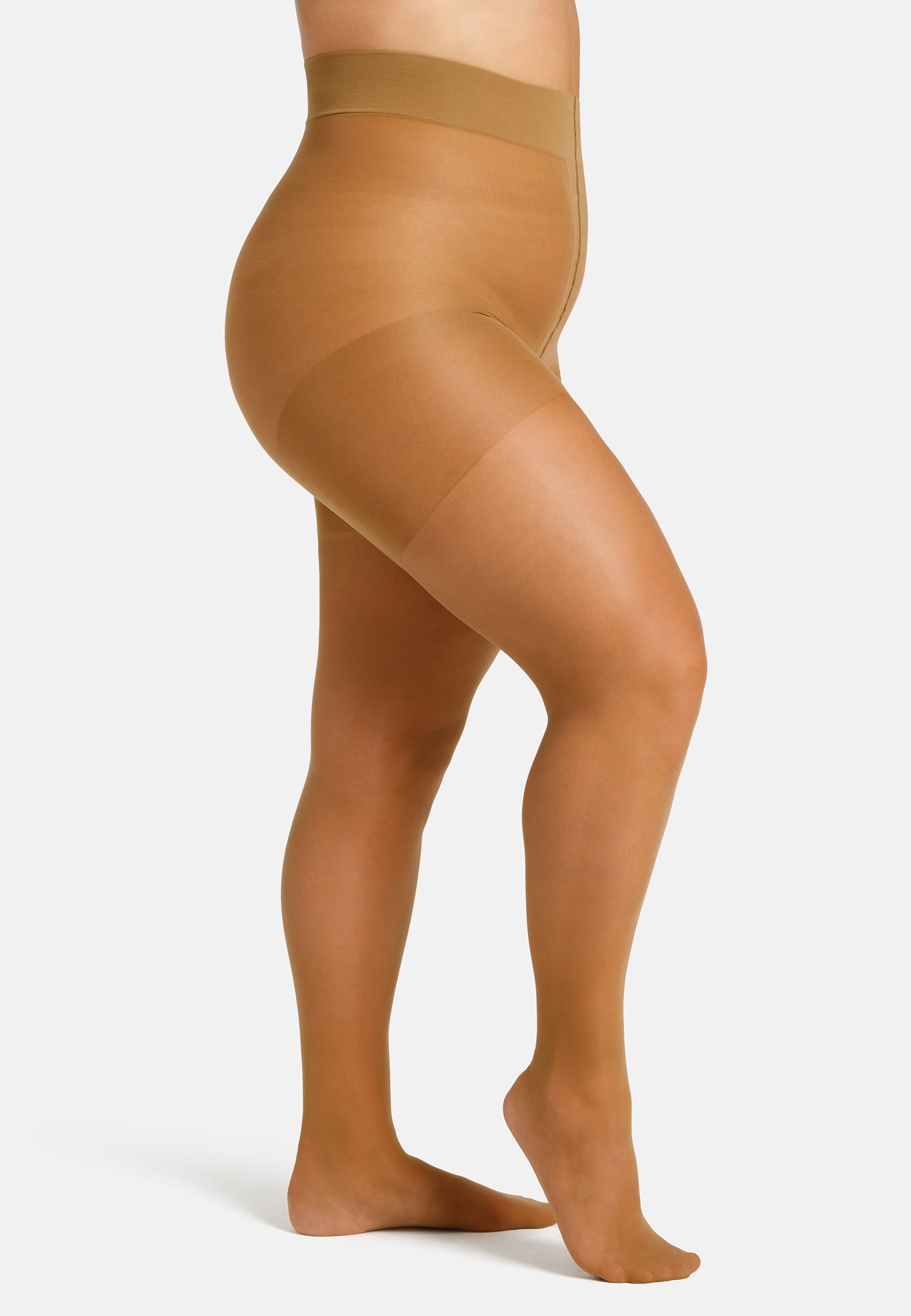Image of Camano Feinstrumpfhose "fine curvy" 20 DEN Curvy-Tights, extra breiter Bund, Matt-Look