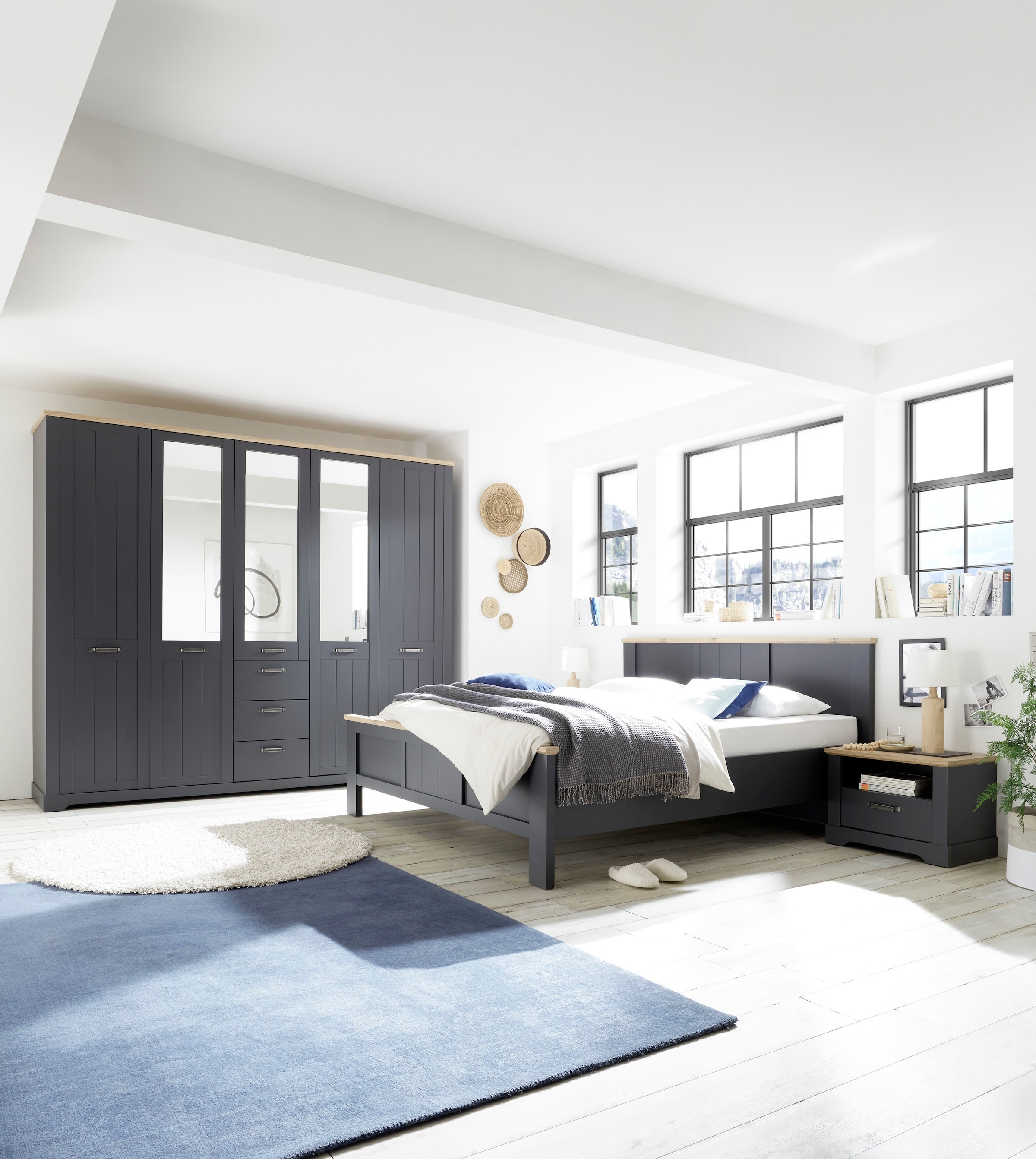 Schlafkontor Nachtkommode »Elastir«, im Landhausstil