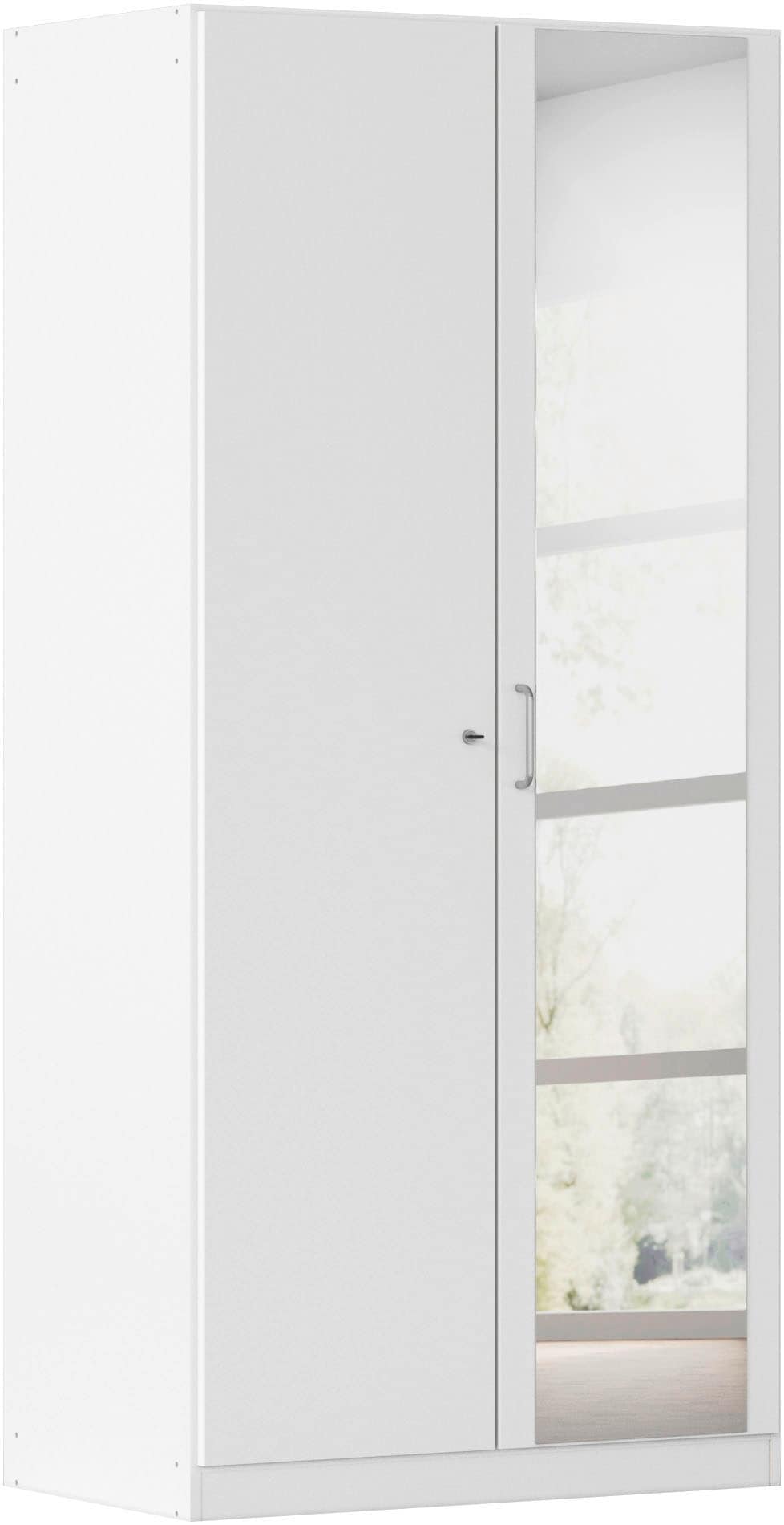 rauch Kleiderschrank »Schrank Garderobe Garderobenschrank Putzschrank Wäscheschrank BERGHEIM« Breite/Höhe/Tiefe: 91/197/54 cm,  mit viel Stauraum, rechte Tür abschliessbar 2 Schlüssel MADE IN GERMANY
