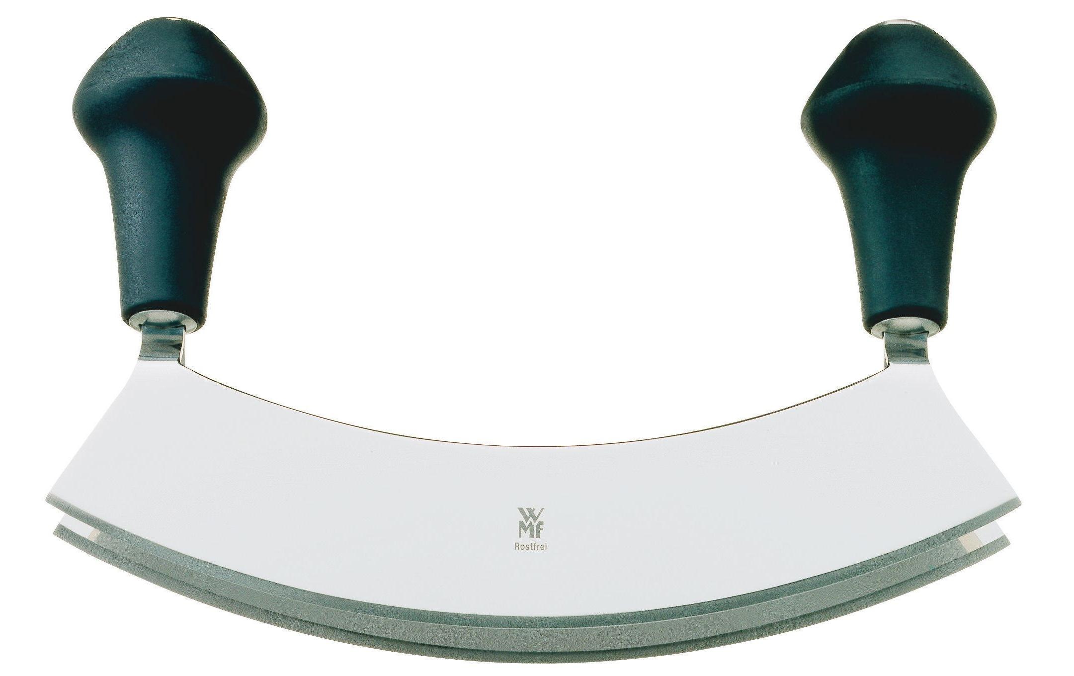 Image of WMF Kräutermesser "WMF Kräutermesser 2-schneidig Grün" Glatter Schliff