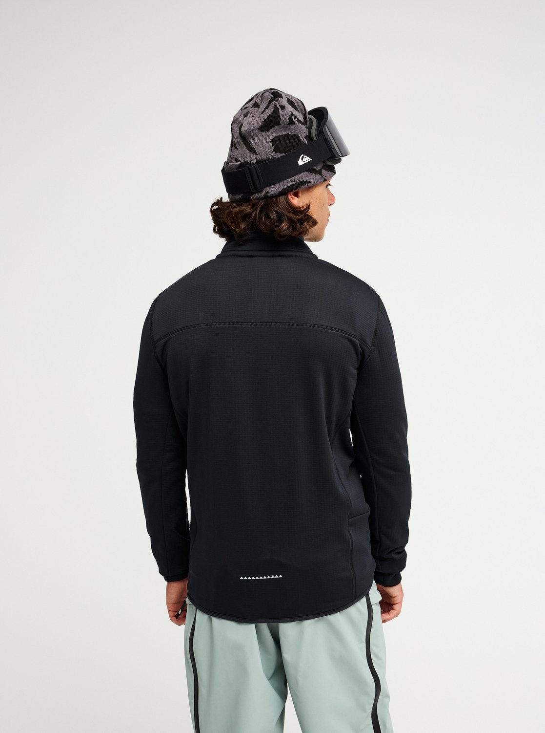 Quiksilver »STEEP POINT FZ FLEECE« avec fermeture éclair intégrale, en polyester et élasthanne