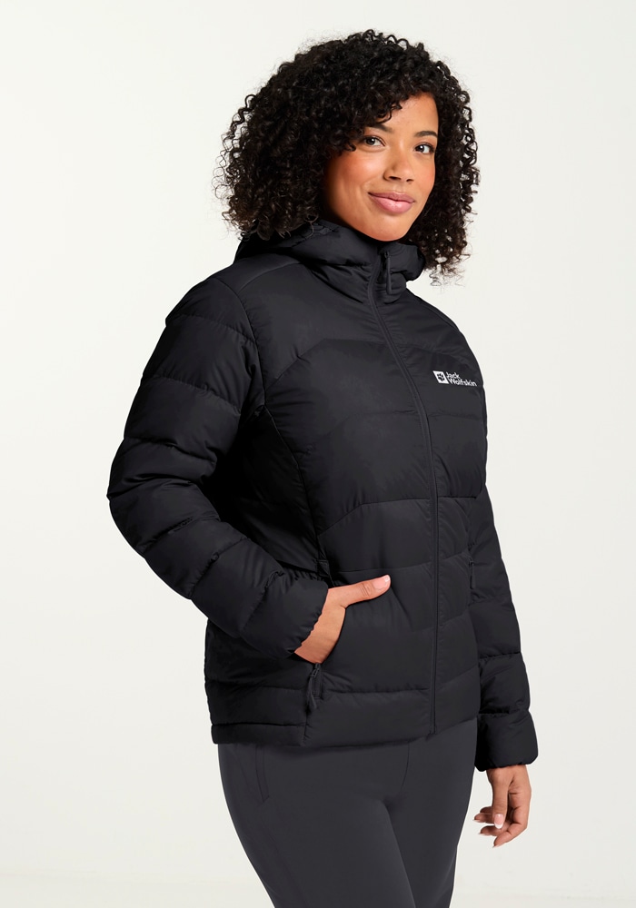 Image of Jack Wolfskin Daunenjacke "ATHER DOWN HOODY W RDS" mit Kapuze