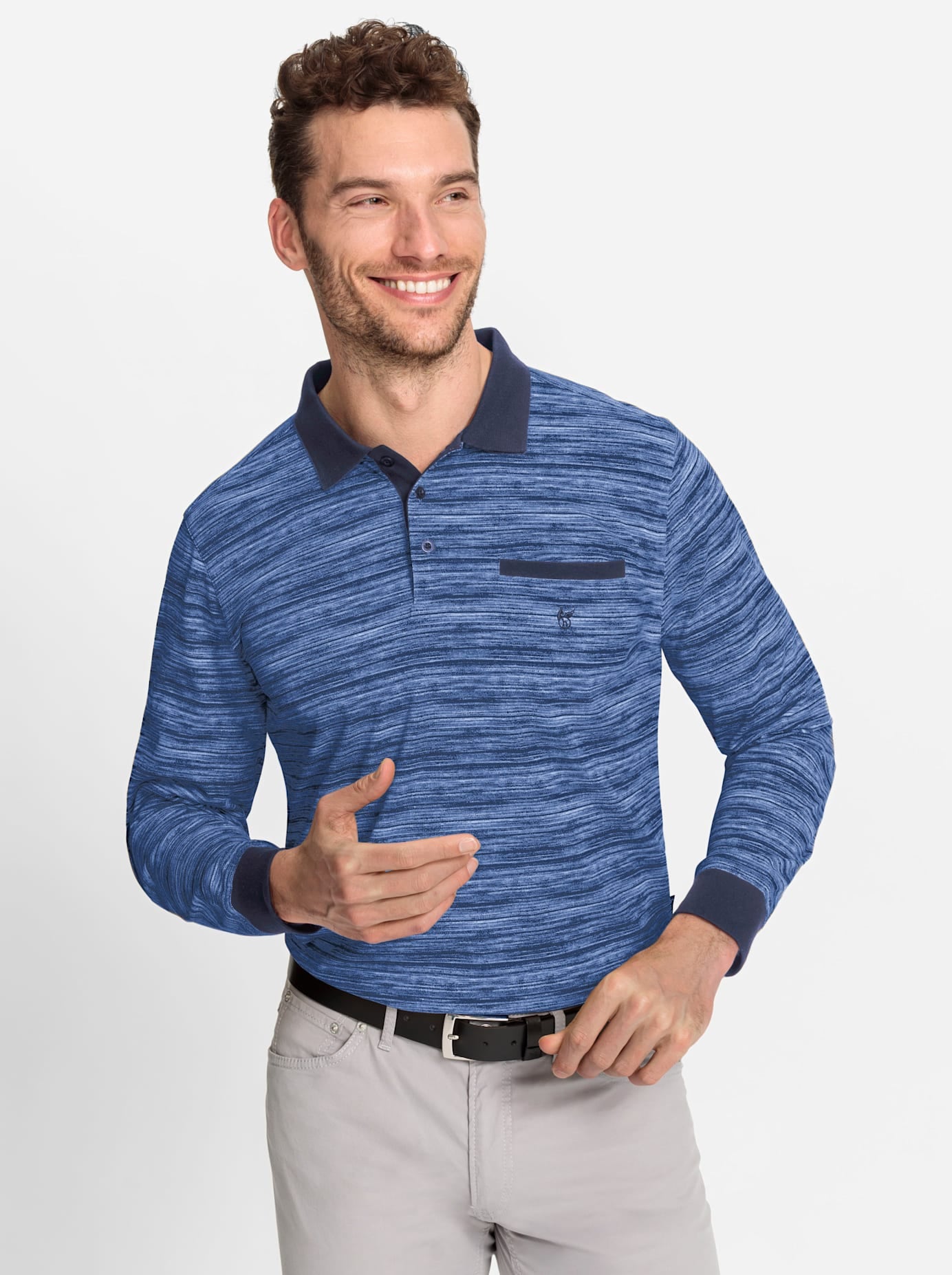 Image of Hajo Poloshirt "Langarm-Poloshirt" 1 Stk.