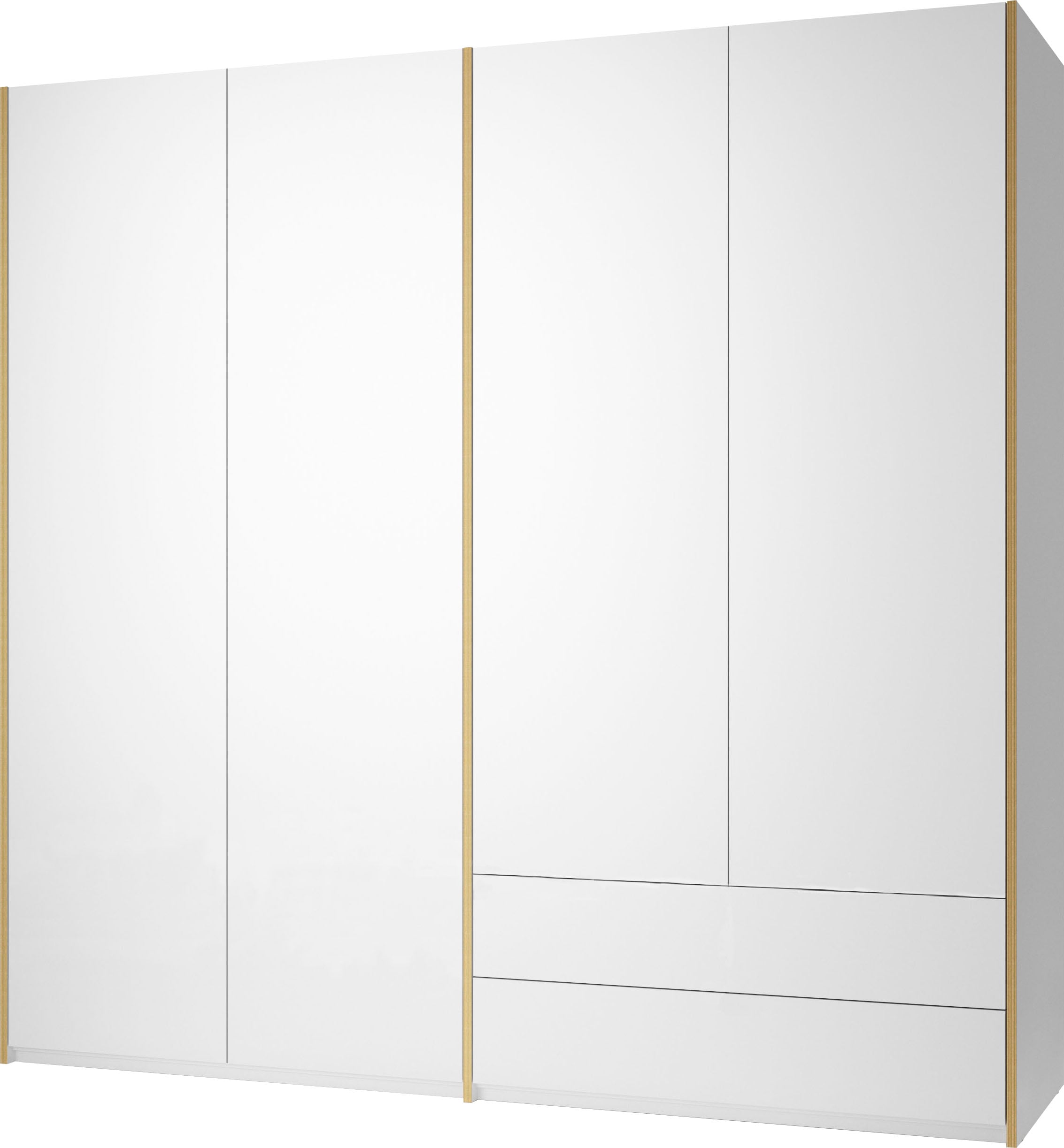 Müller SMALL LIVING Drehtürenschrank »Modular Plus Variante 8«, Inklusive 2 geräumigen Schubladen