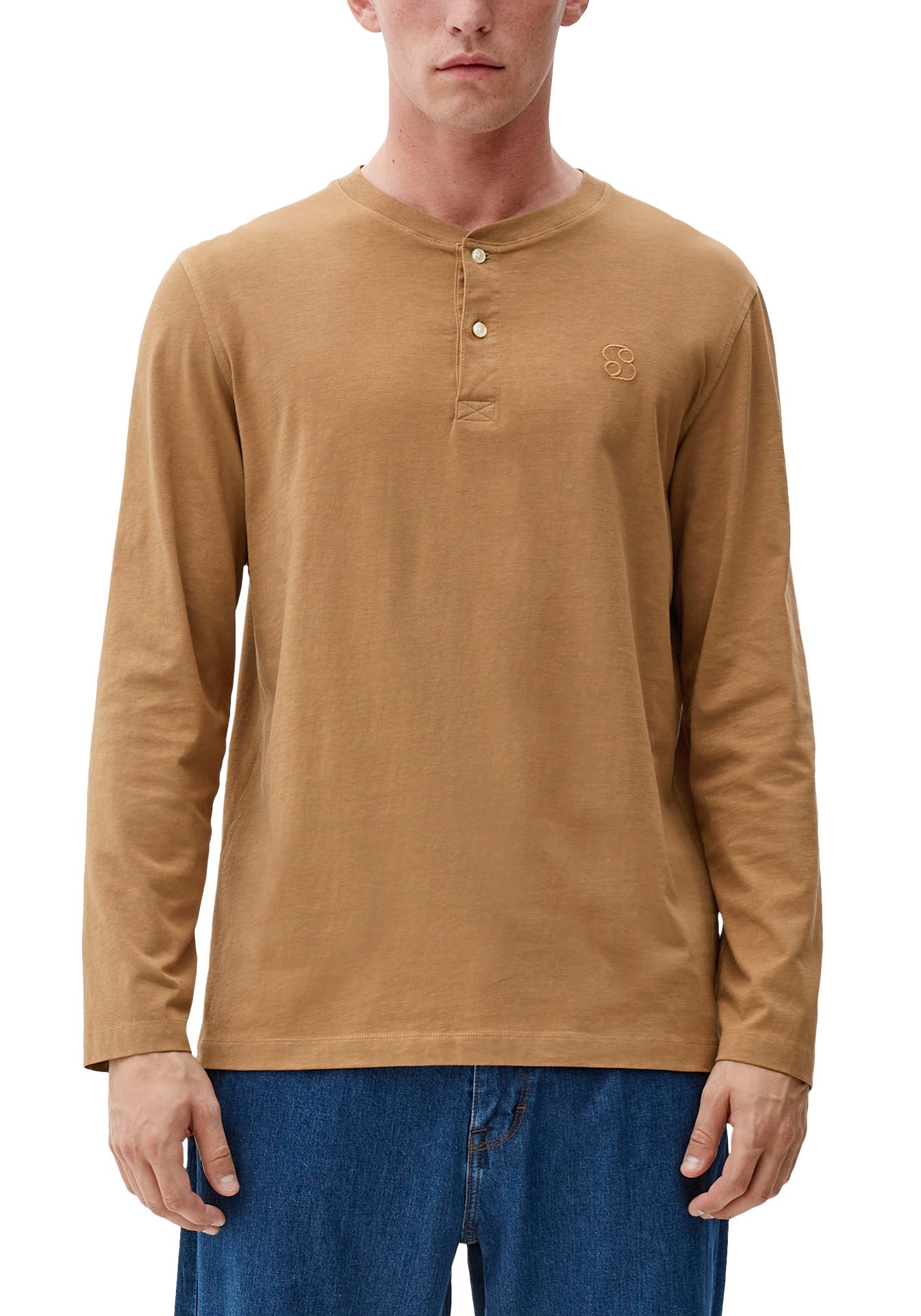 Image of s.Oliver Langarmshirt, Logo auf der Brust vorhanden bei Ackermann Versand Schweiz