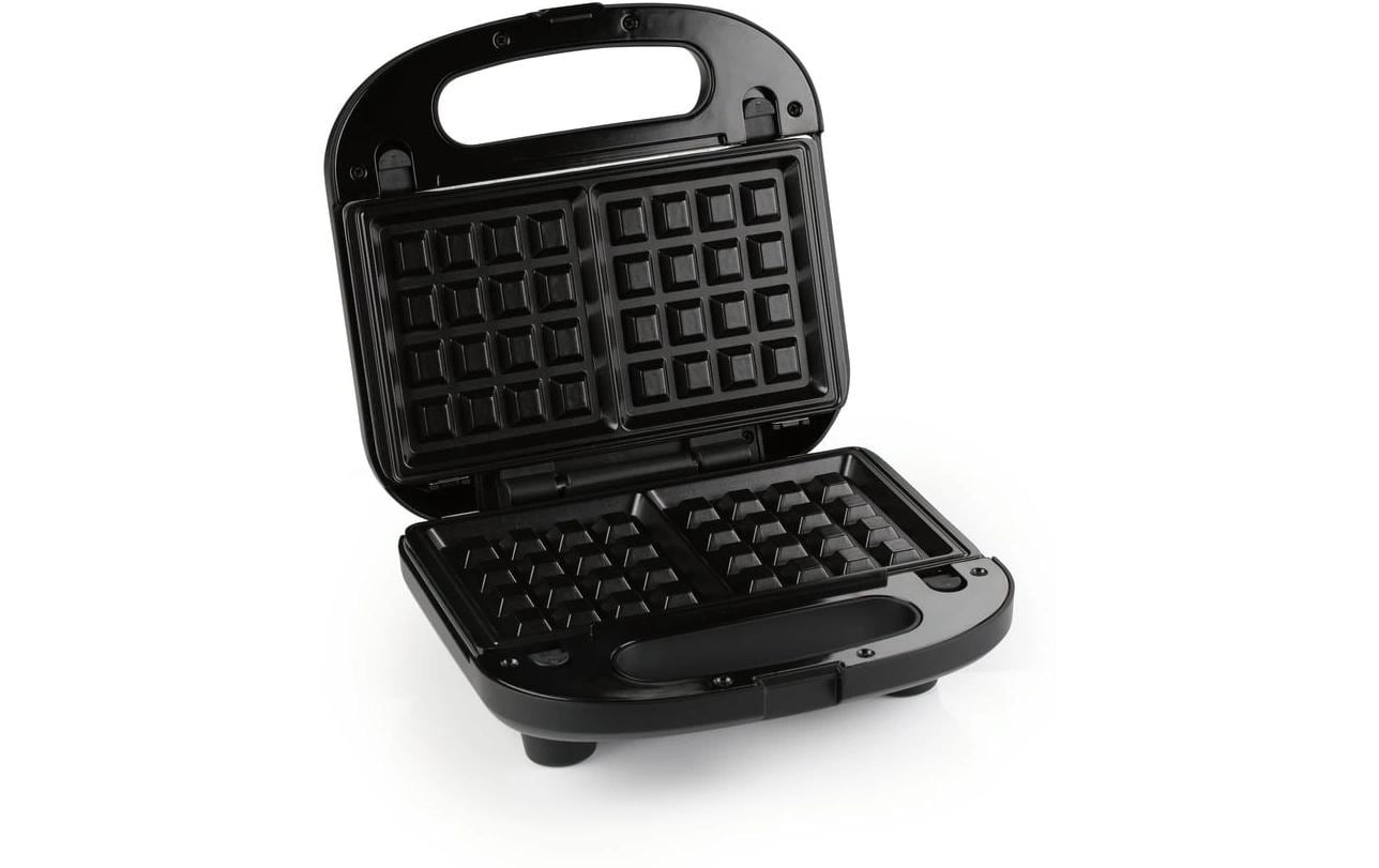 GOURMETmaxx Gaufrier combiné 3 en 1 »Vario 3in1 750 W« 750 W Kontaktgrill, Sandwichtoaster und Waffeleisen
