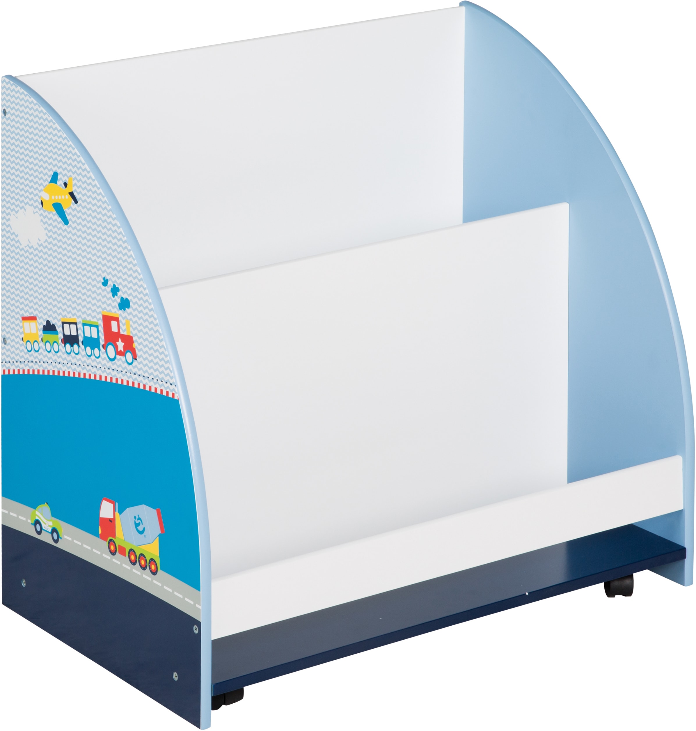 roba® Kinderregal »Rennfahrer«, mit Rollen kaufen