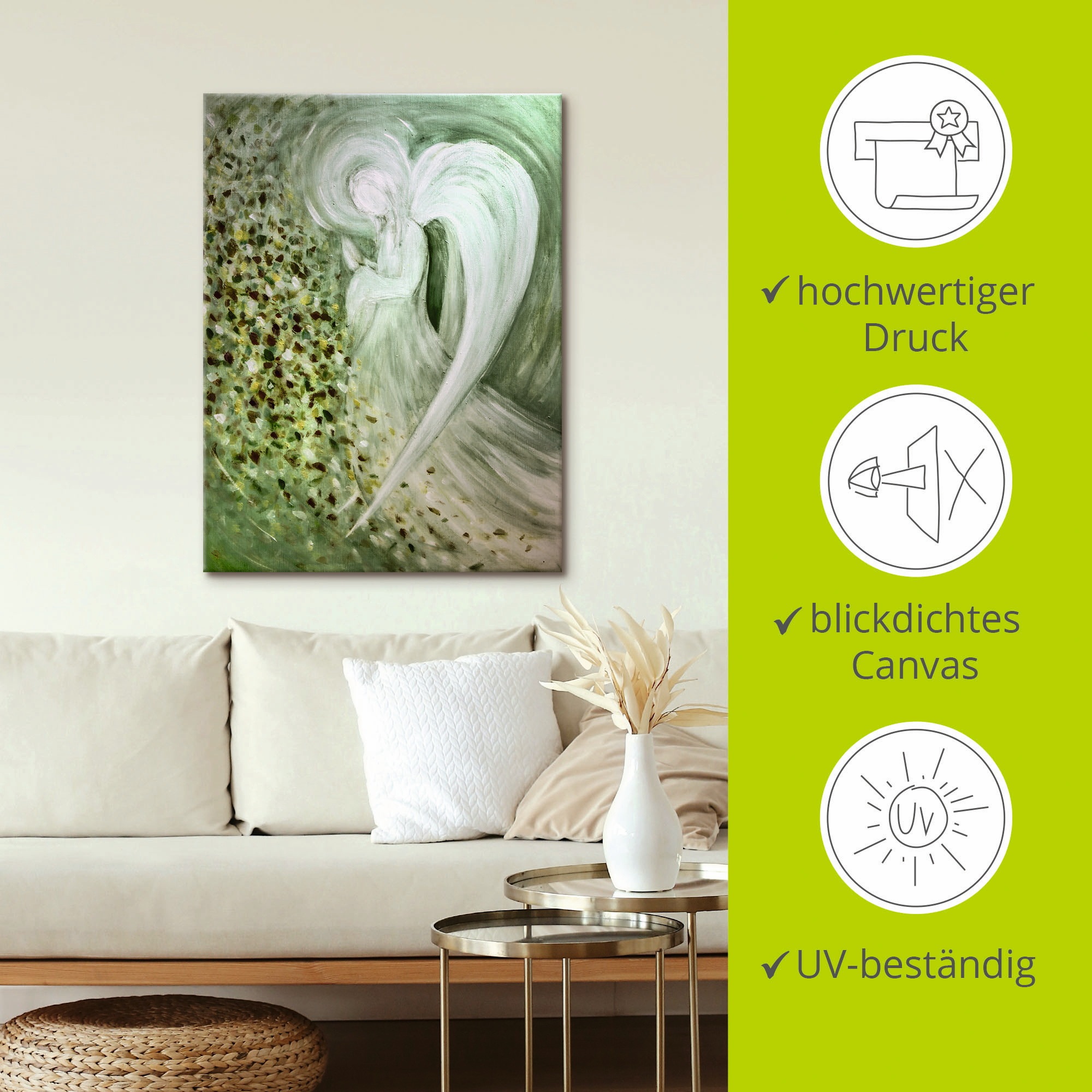 Artland Wandbild »Engel II«, Religion, (1 St.), als Leinwandbild, Poster in verschied. Grössen