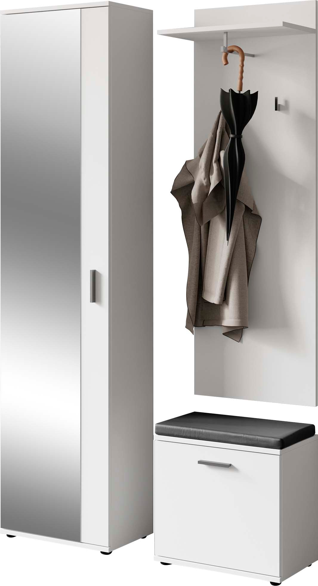 Image of byLIVING Garderoben-Set "Jakob" 3 Stk. tlg.