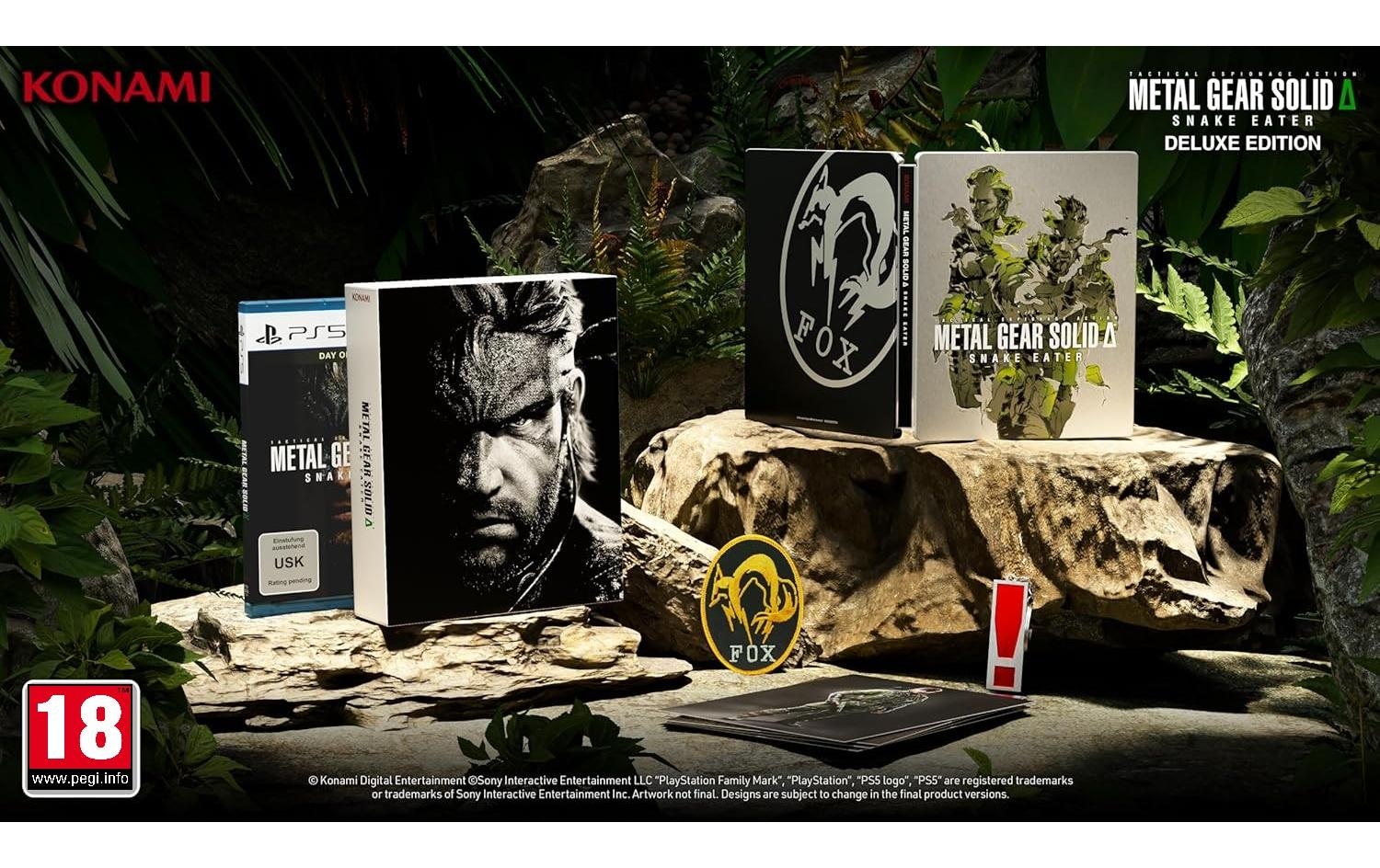 Konami Spielesoftware »Gear Solid Delta: Snake Eater – Deluxe Edition« PlayStation 5