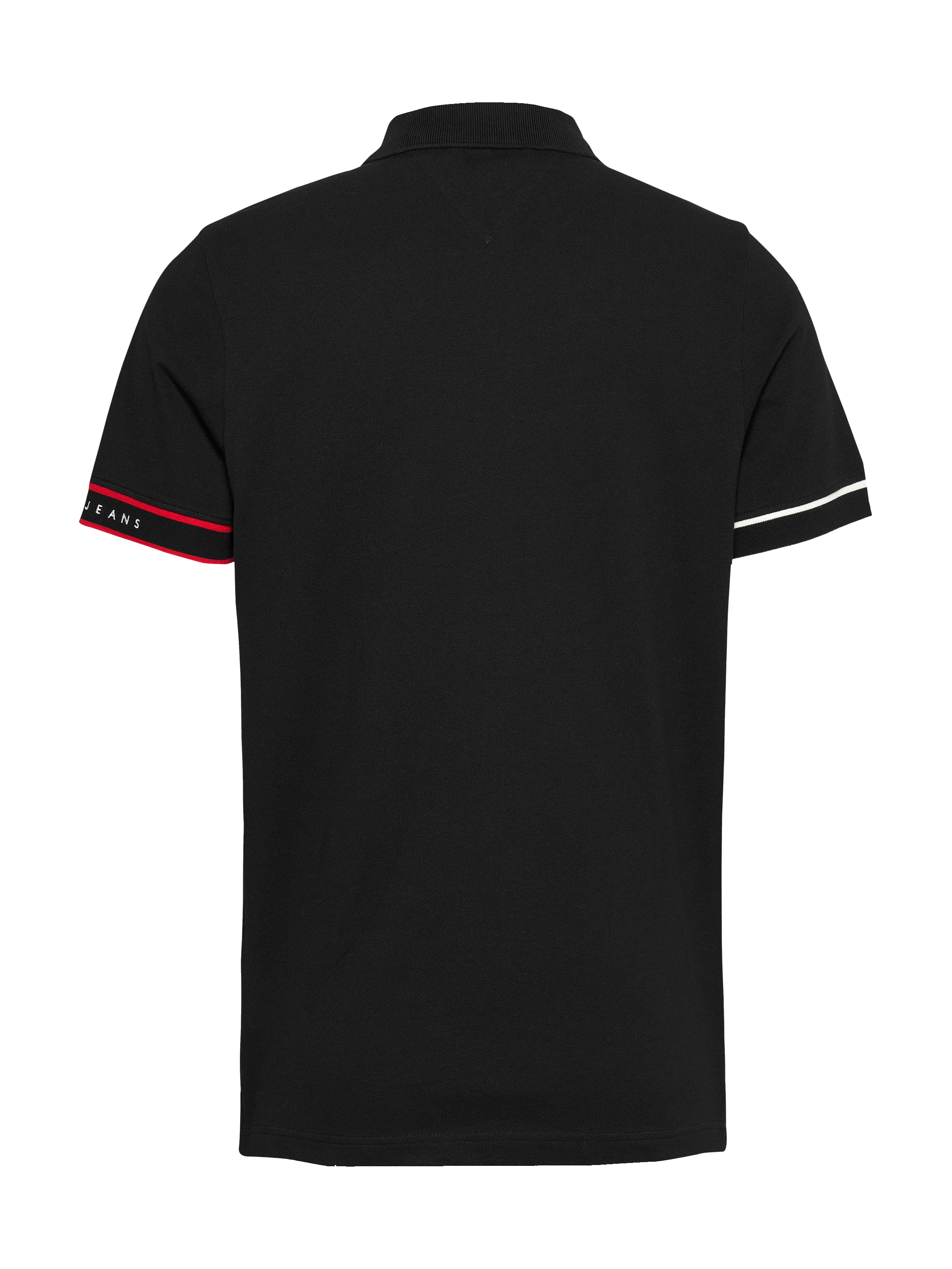 Tommy Jeans Poloshirt »TJM SLIM FLAG CUFF POLO EXT«