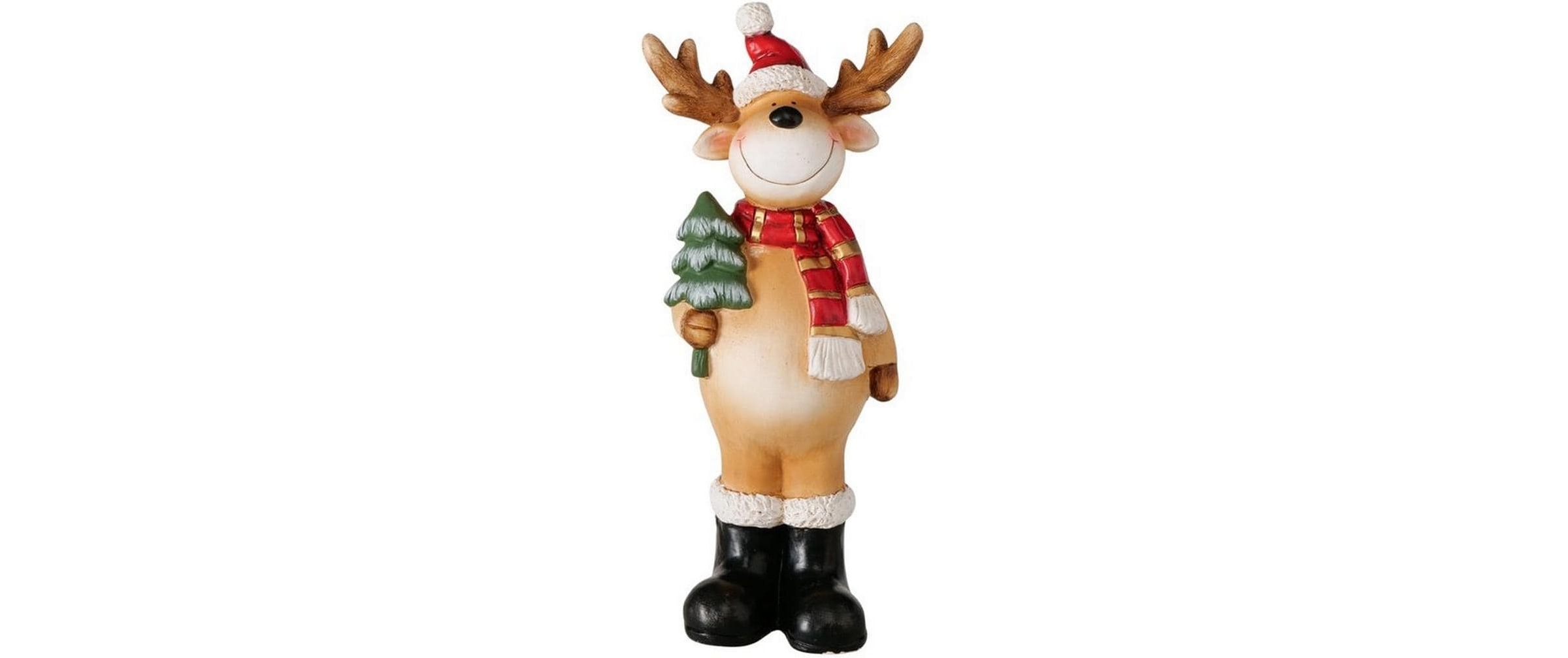 Image of BOLTZE Weihnachtsfigur "Boltze Dekofigur Elch Thaddo "