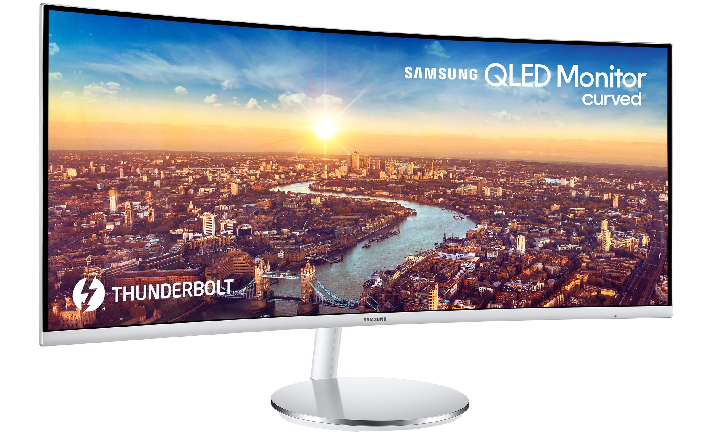 Samsung Curved-LED-Monitor »Samsung LC34J791WTPXEN«, 86,02 cm/34 Zoll, 3440 x 1440 px, UWQHD, 4 ms Reaktionszeit, 100 Hz