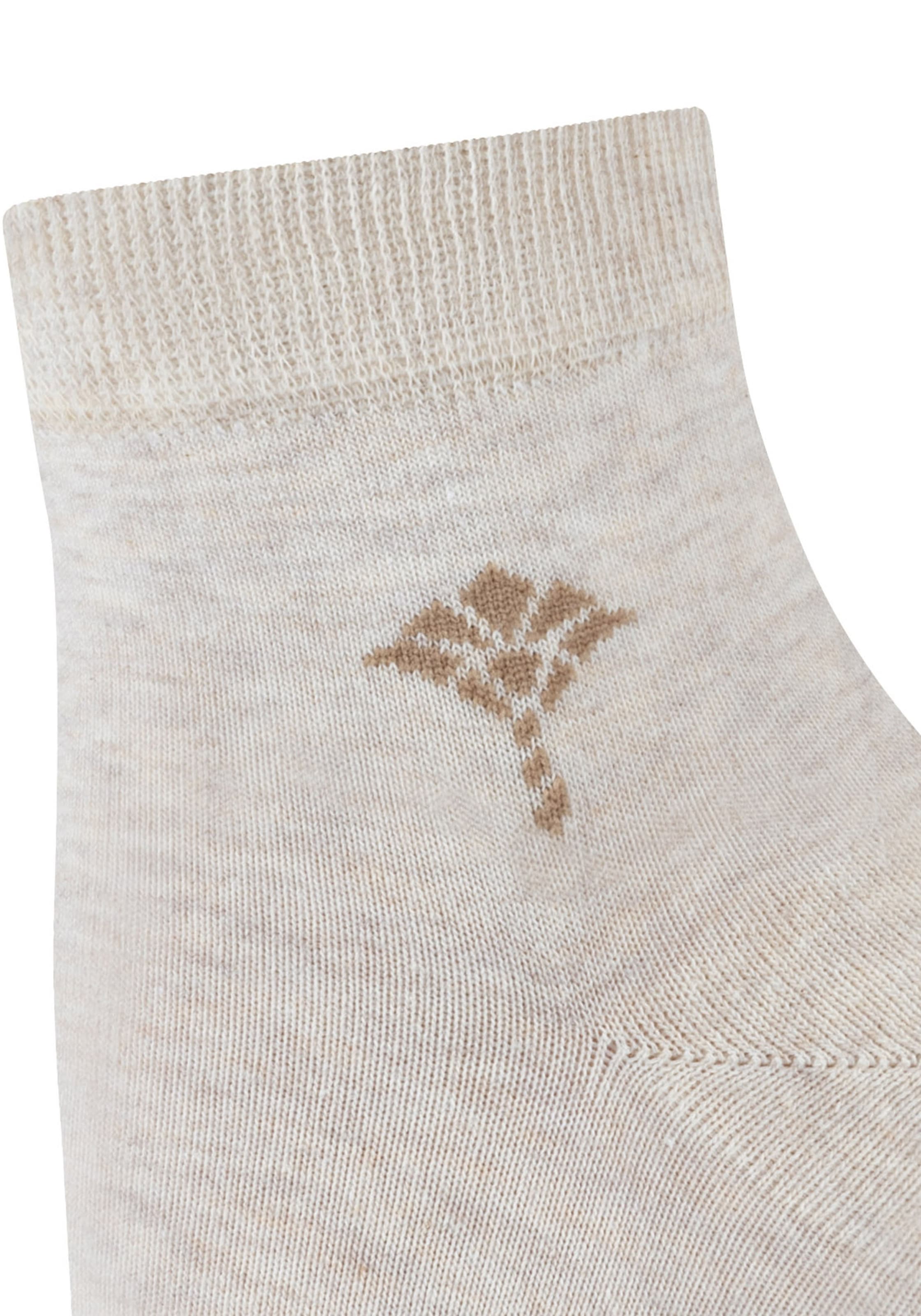 JOOP! Chaussettes courtes »for your daily glam« 4 cuis tlg. mit weichem Fussbett