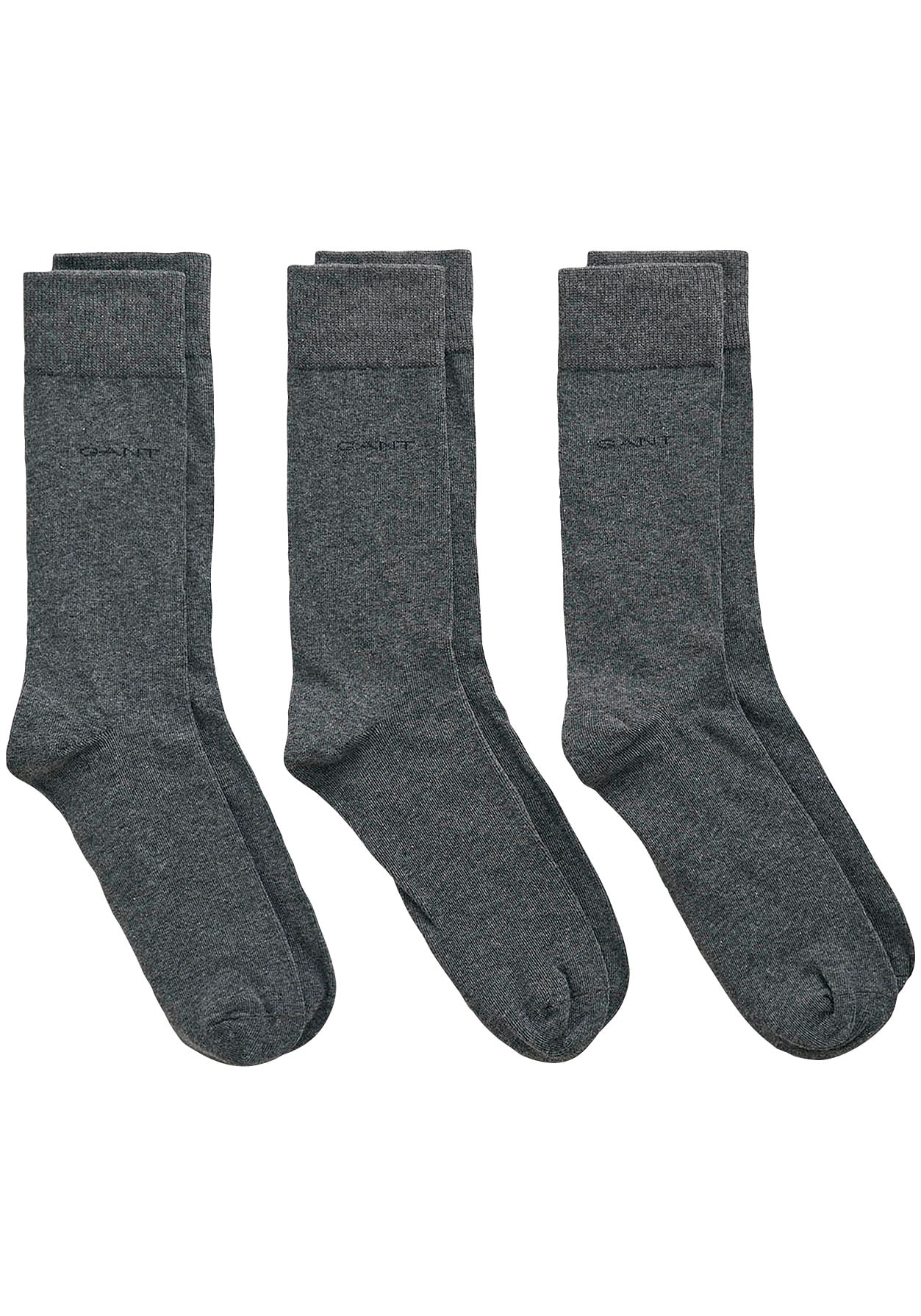 Image of Gant Basicsocken "SOFT COTTON SOCKS 3-PACK" Packung, 3, 3 Stk. tlg. mit Logodruck am Knöchel