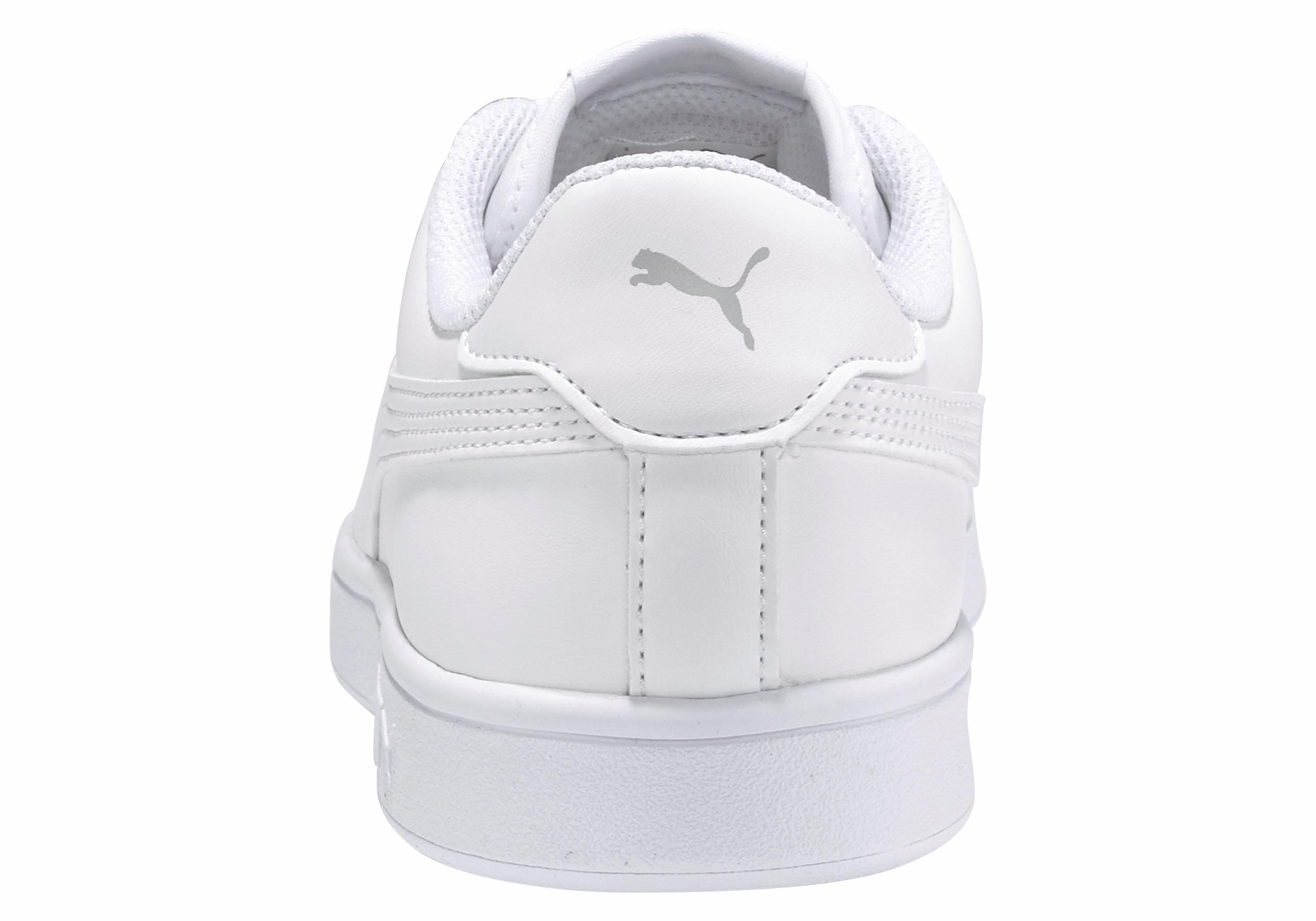 PUMA Sneaker »SMASH V2 L«  atmungsaktives Obermaterial aus Leder und Synthetik, Schnürung