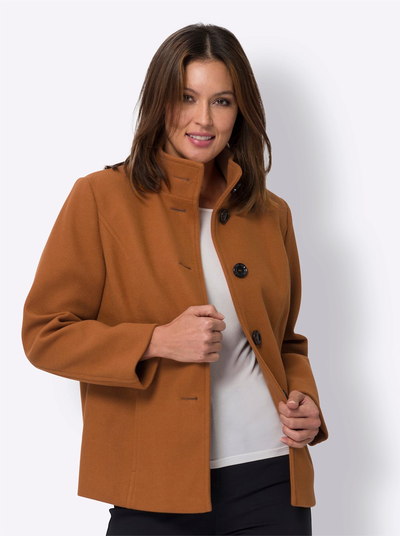 Classic Basics Langjacke ohne Kapuze