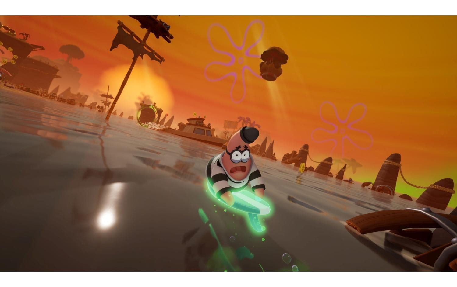 THQ Spielesoftware »SpongeBob Schwammkopf: Giganten der Gezeiten (Game-Key Card)« Nintendo Switch 2