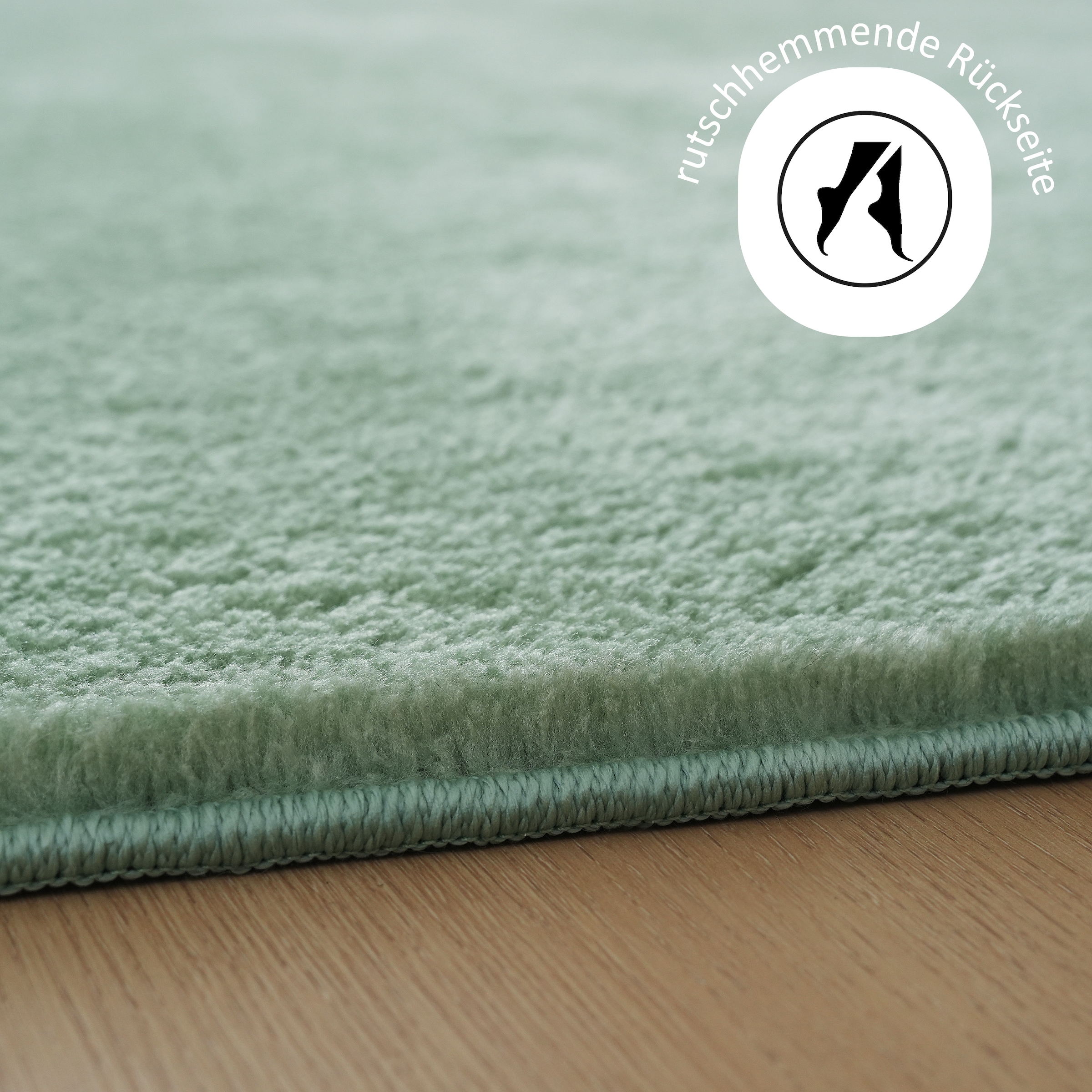 GOODproduct Teppich »Cali, in Standard- und Premium-Qualität, 13 mm oder 16 mm Höhe« rechteckig Uni-Farben, kuschelig, & weich, waschbar, Wohnzimmer, Schlafzimmer