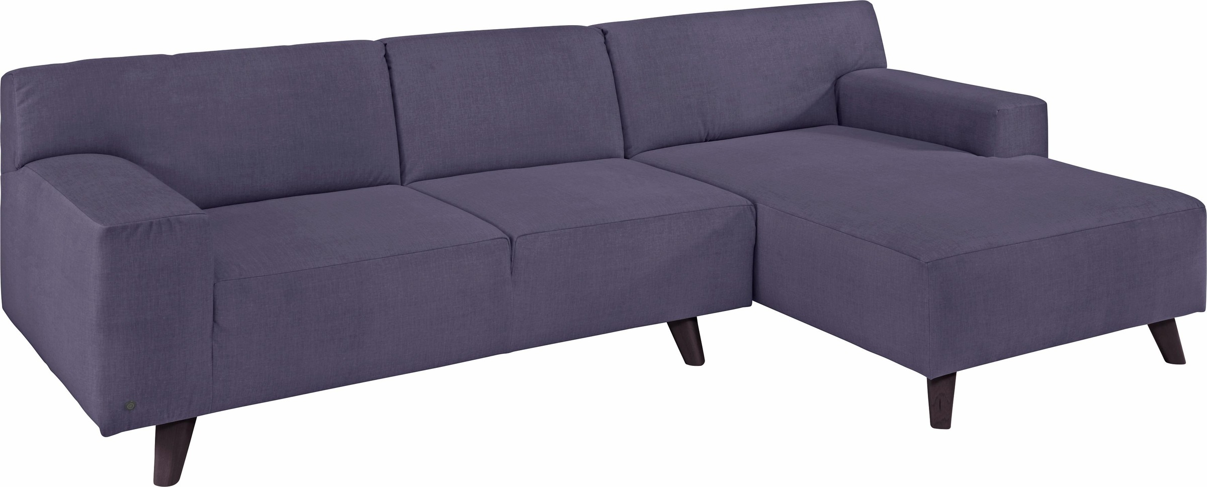 Image of TOM TAILOR Ecksofa »NORDIC PURE«, mit Recamiere, im Retrolook, Füsse wengefarben bei Ackermann Versand Schweiz