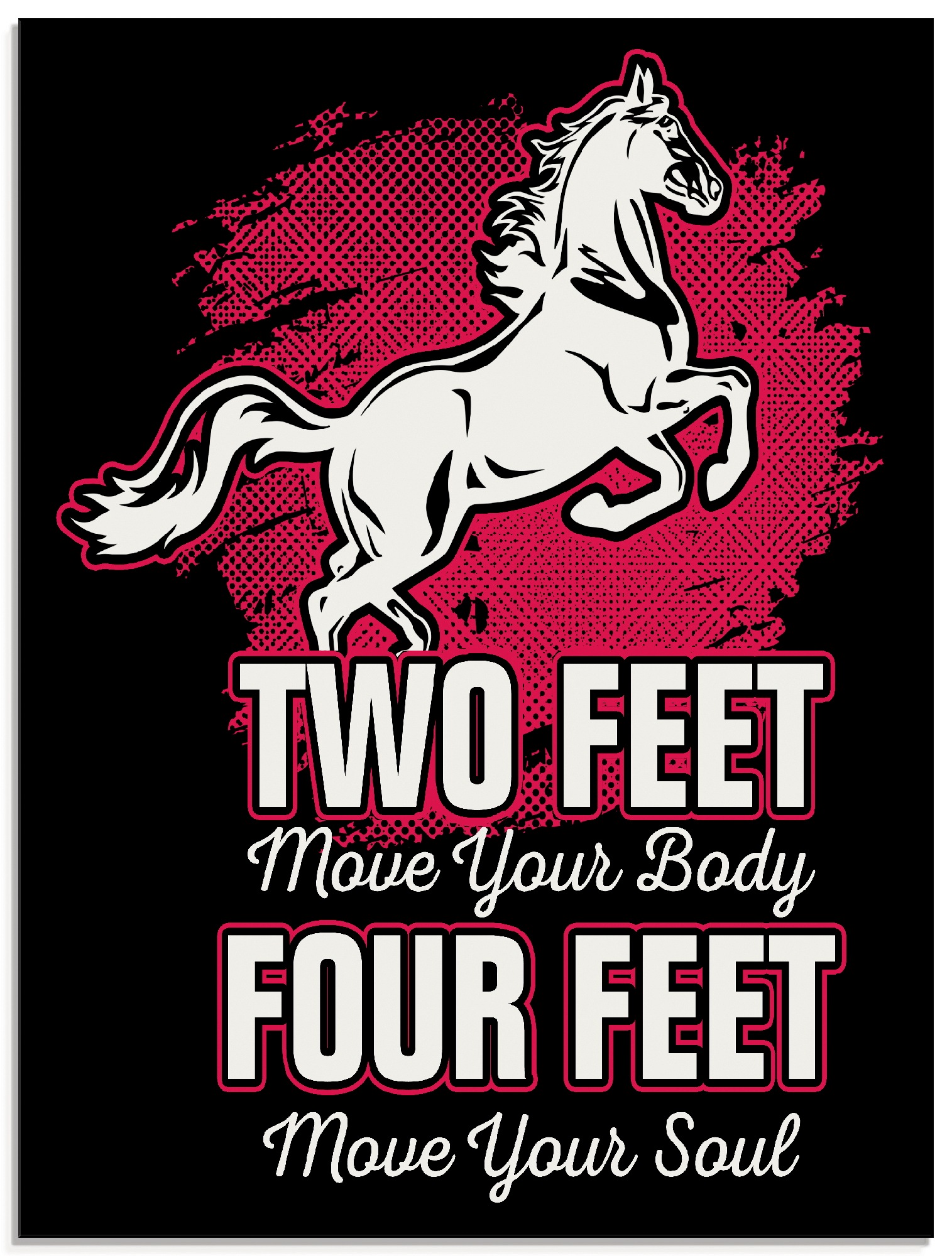 Image of Artland Glasbild »Bild für Reiter und Pferde-Fans«, Sprüche & Texte, (1 St.) bei Ackermann Versand Schweiz