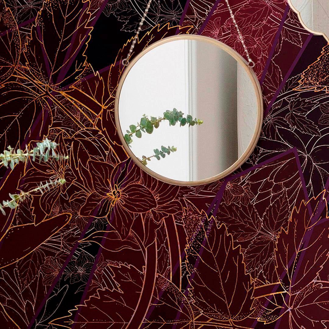 Komar Papier peint intissé »Digitaldruck Vlies -  Lotus - Grösse 200 x 280 cm« imprimé Wohnzimmer, Schlafzimmer