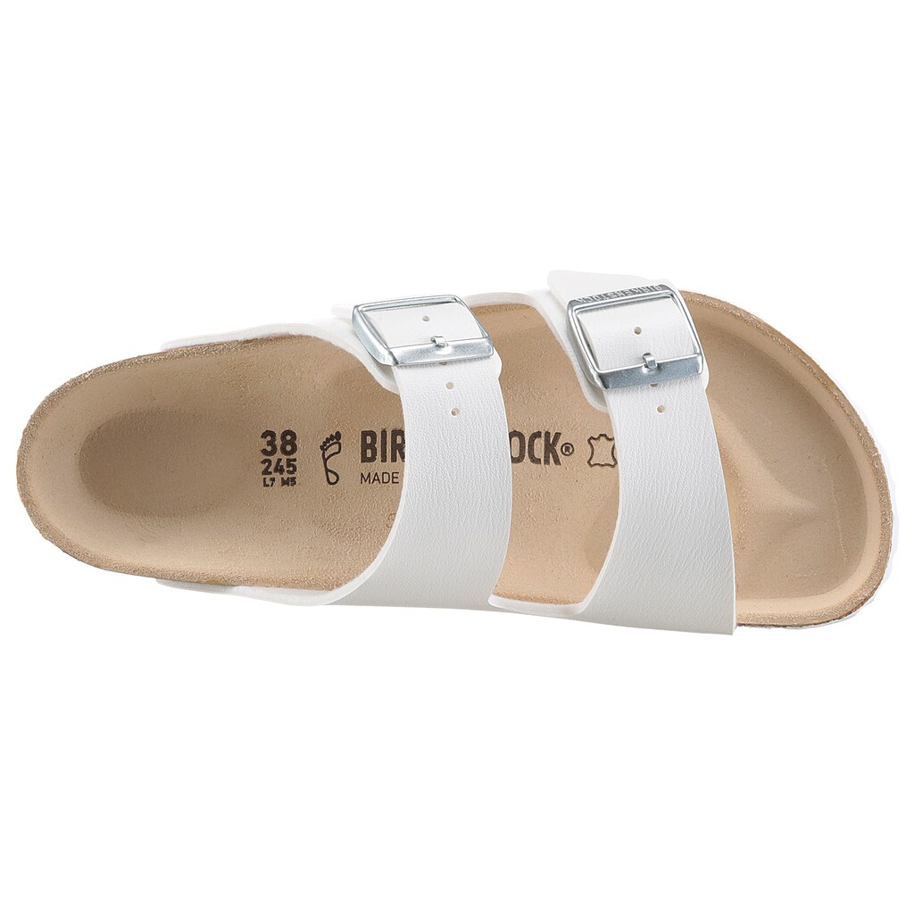 Birkenstock Pantolette »ARIZONA BF«, mit ergonomisch geformtem Fussbett