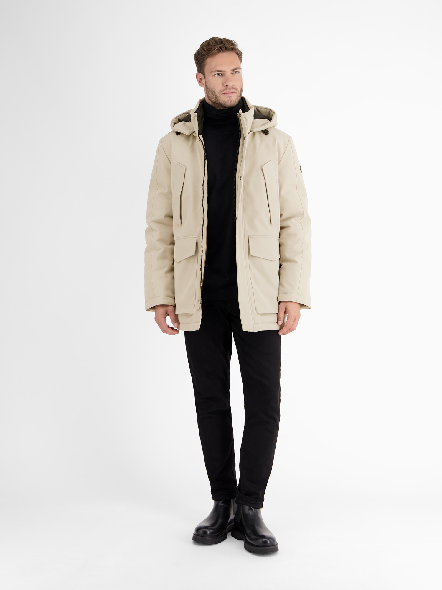 Image of LERROS Parka "Gefütterter Winter-Parka mit Funktionen" mit Kapuze