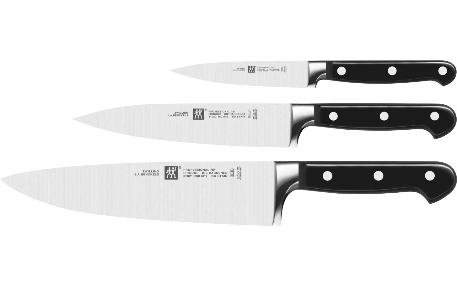Image of Zwilling Kochmesser "Professional S Messerset 3-teilig"