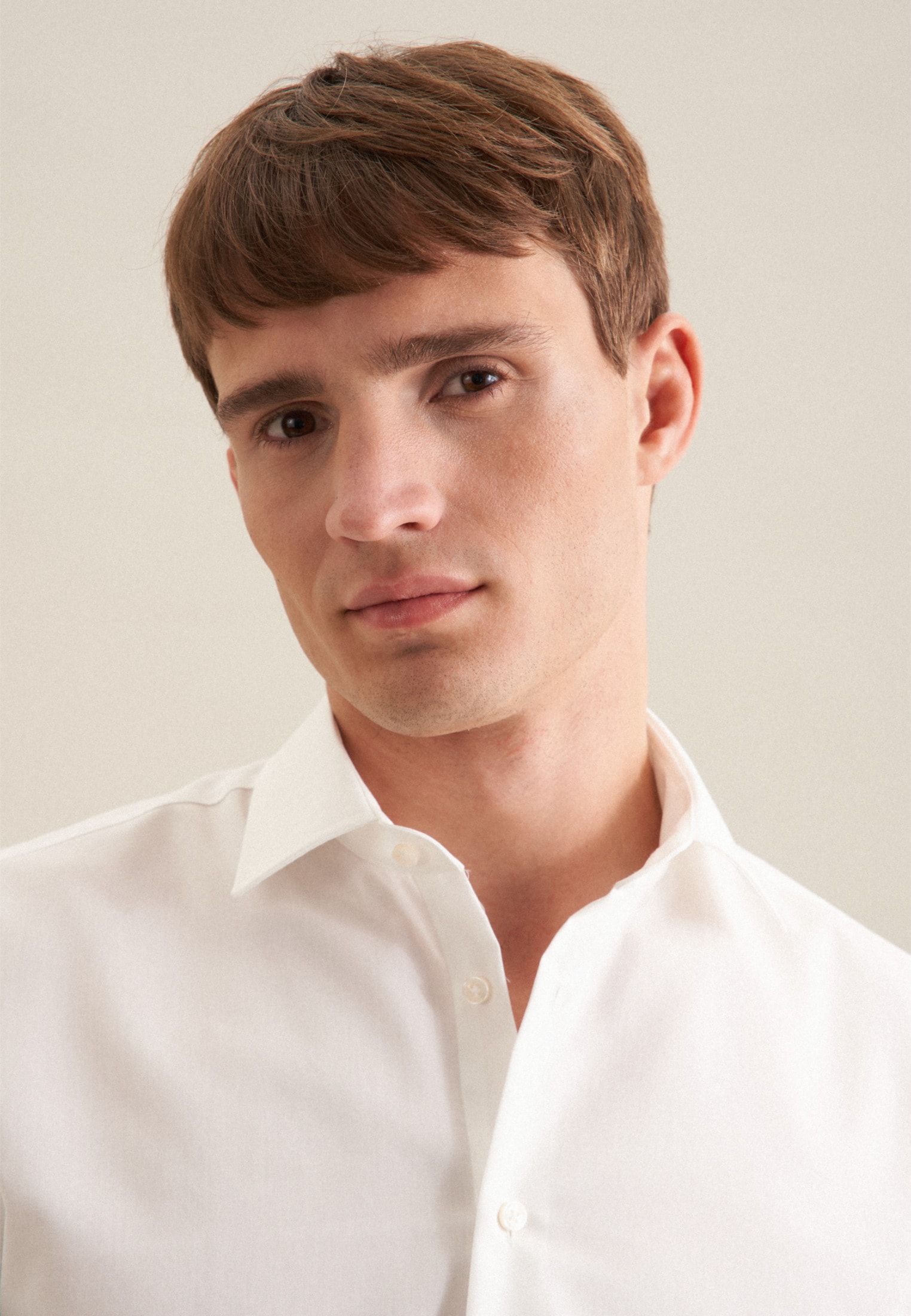 seidensticker Businesshemd »Schwarze Rose«, Slim 1/1 Kentkragen Uni
