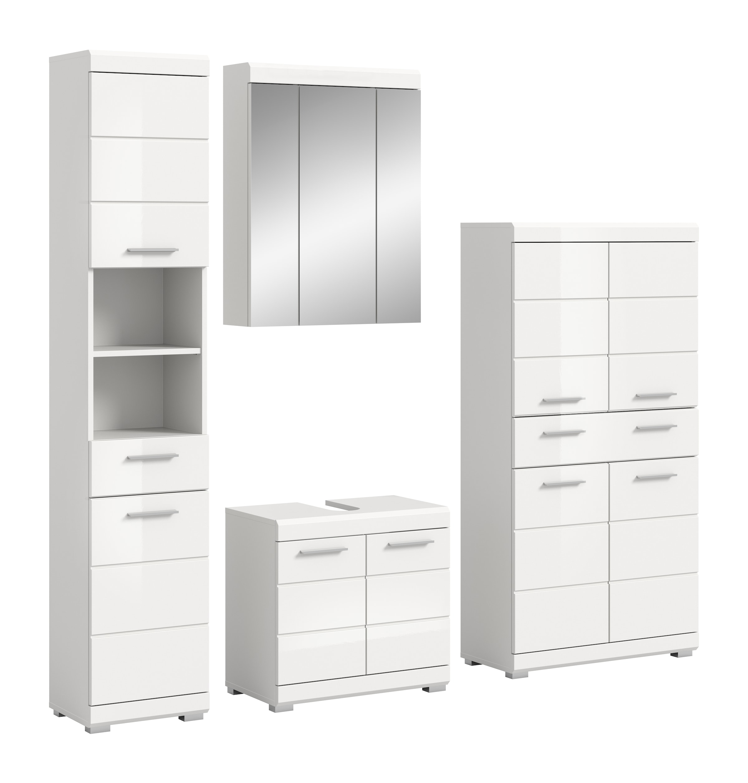 INOSIGN Ensemble de meubles de salle de bain »Siena, 4 teilig, bestehend aus:« Set, TOPSELLER!, 4 cuis tlg.