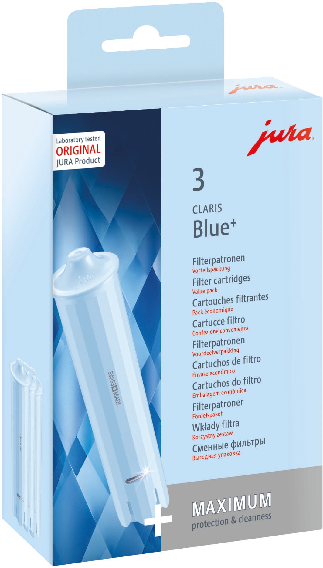 Wasserfilter »71793 CLARIS Blue+«, (Set, 3 tlg.), 3-Set