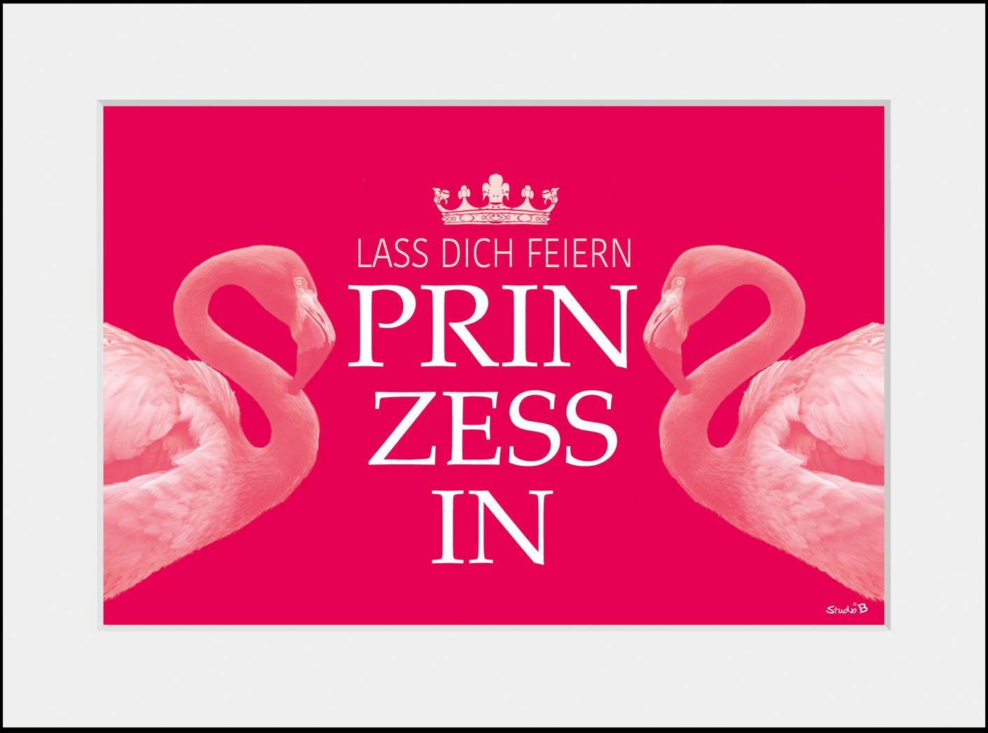 Image of queence Bild »PRINZESSIN«, Flamingos, (1 St.) bei Ackermann Versand Schweiz