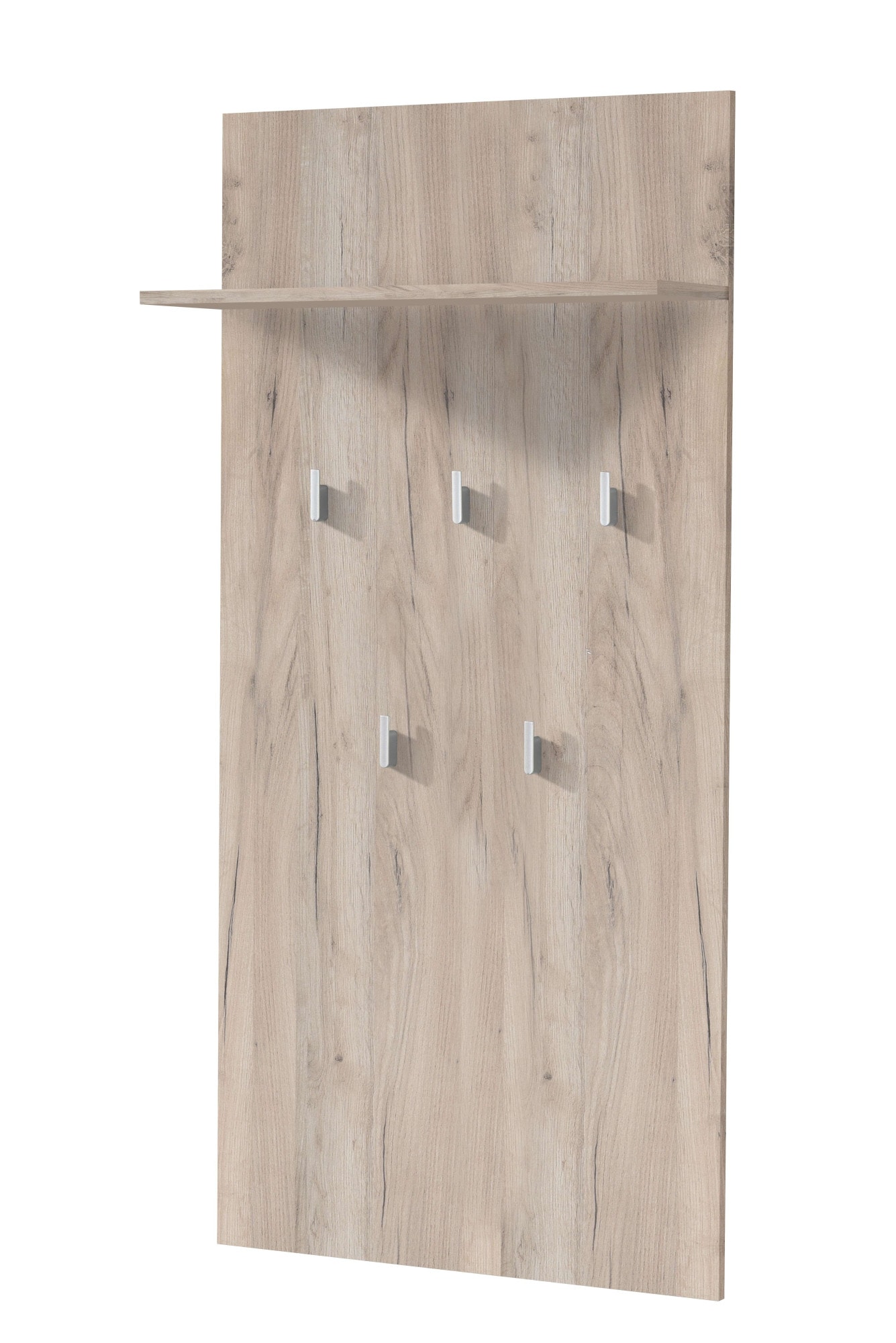 INOSIGN Garderobenpaneel »Como, Wandregal mit Haken, mit Regal«, Wandgarderobe, Aufhänger, in modernen Farben, Höhe 137 cm